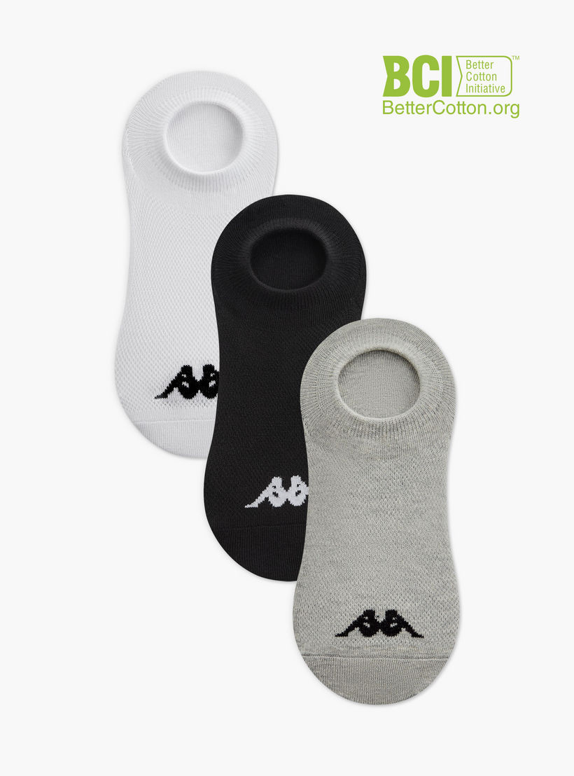 طقم جوارب رياضية ٣ أزواج غير مرئيّة من كابا-men-socks-image-1