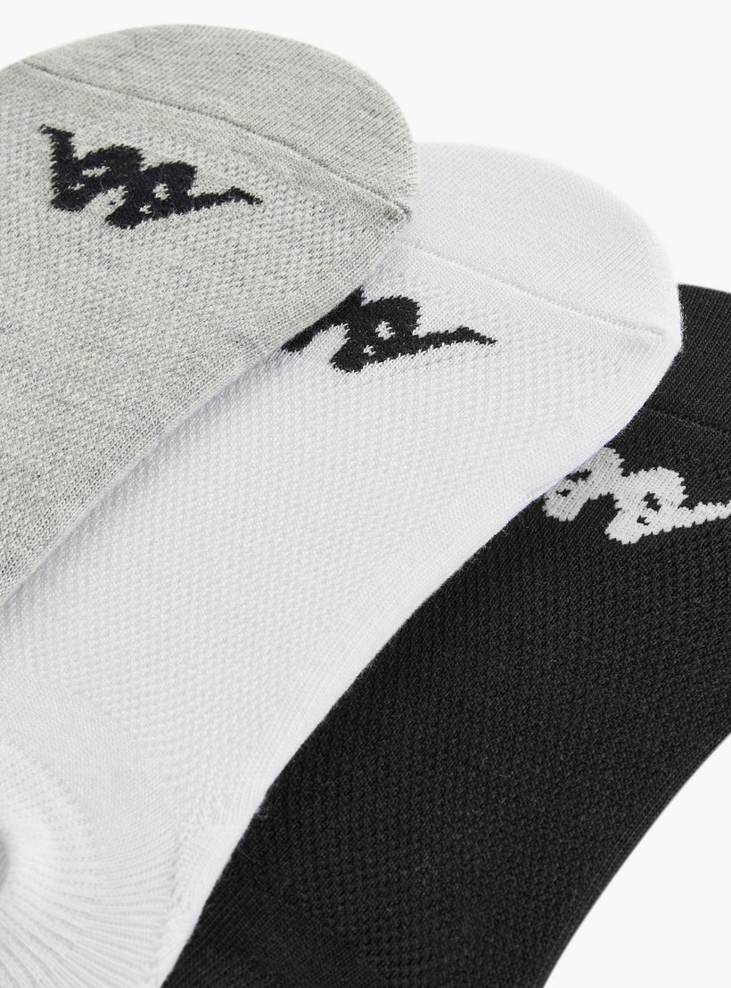 طقم جوارب رياضية ٣ أزواج غير مرئيّة من كابا-men-socks-image-3