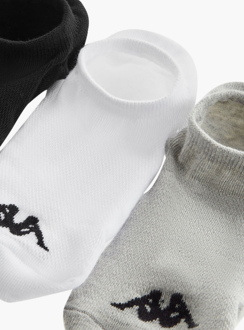 طقم جوارب رياضية ٣ أزواج غير مرئيّة من كابا-men-socks-image-4