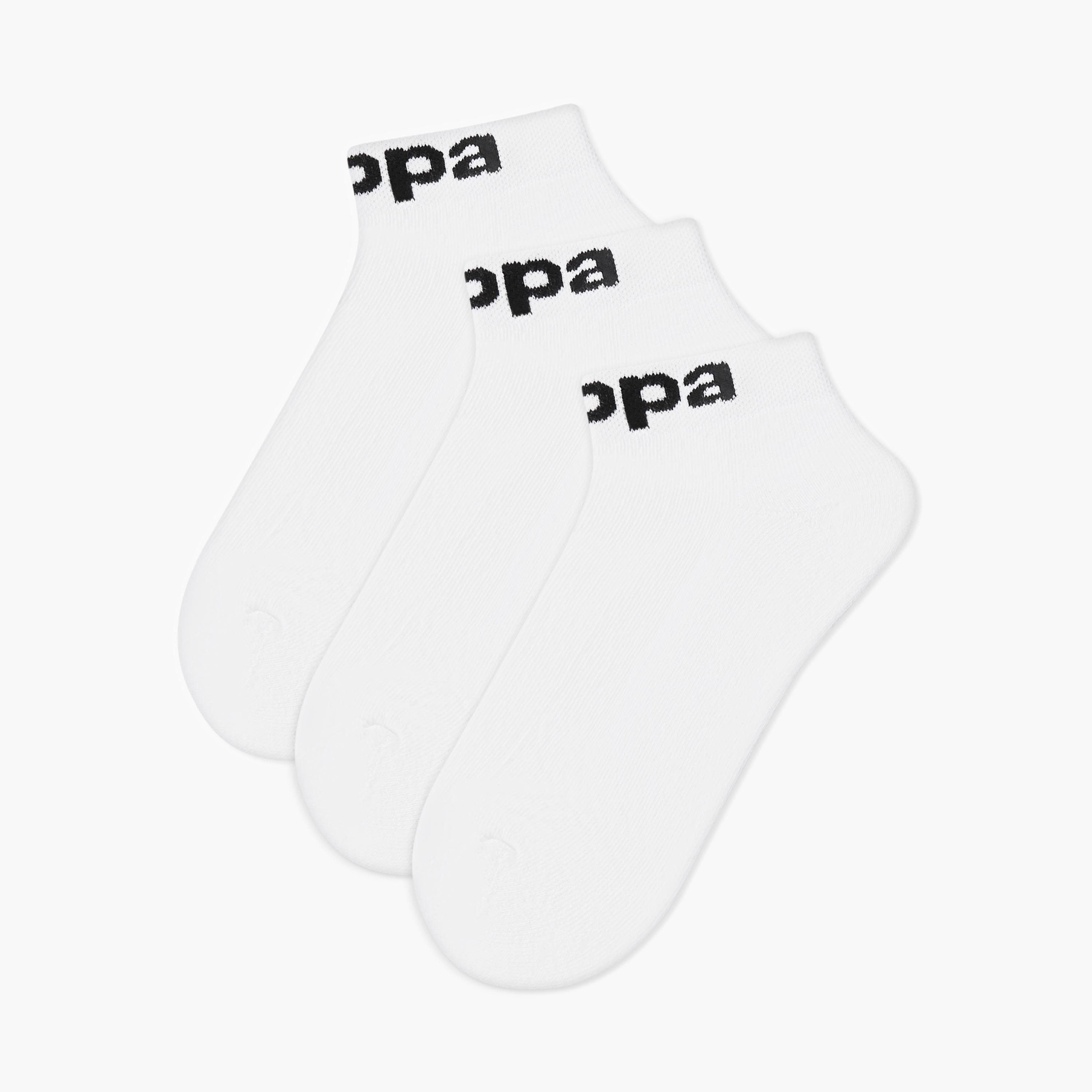 Kappa Men Logo Ankle Socks - Set of 3-men-socks-image-6
