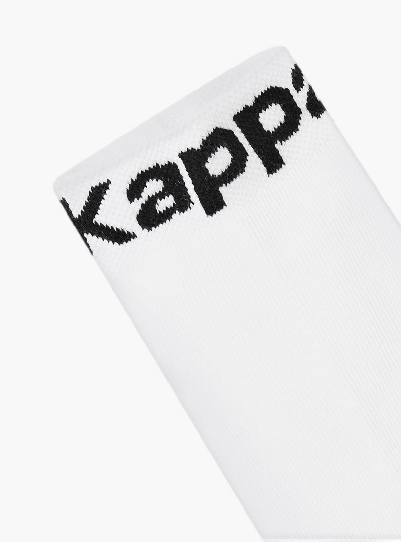 طقم جوارب طول الكاحل 3 أزواج بطبعات شعار من كابا-men-socks-image-5