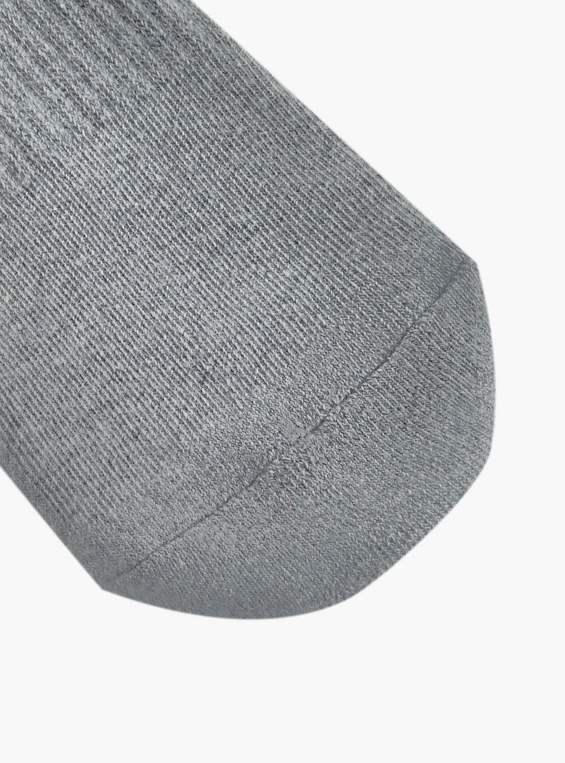 طقم جوارب رياضية موسّدة 3 أزواج بطول الكاحل وطبعات من كابا-men-socks-image-3