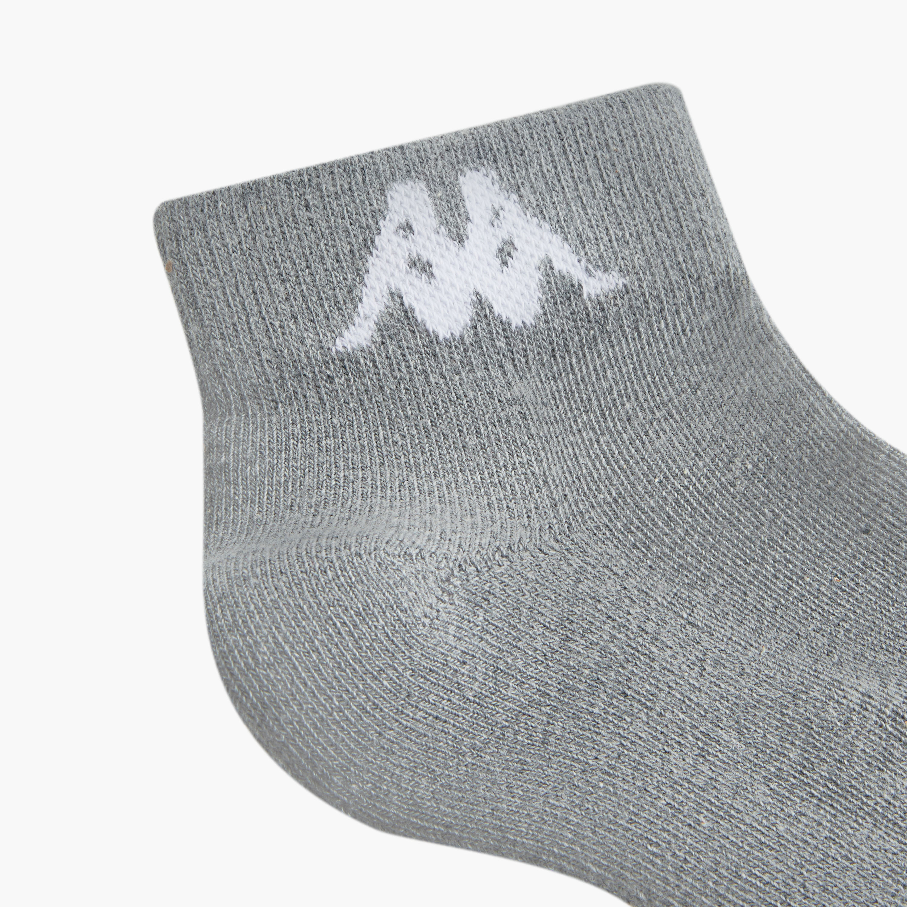 طقم جوارب رياضية موسّدة 3 أزواج بطول الكاحل وطبعات من كابا-men-socks-image-5
