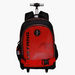Mustang Printed Trolley Backpack - 18 inches-Trolleys-thumbnail-0