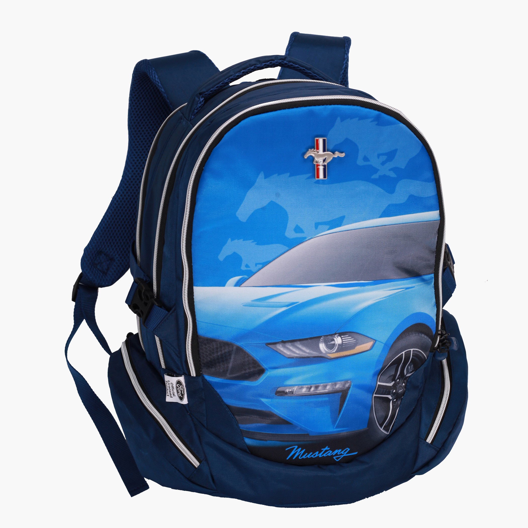 Mustang Printed Backpack - 18 inches-school-bagsandbackpacks-backpacks-image-3