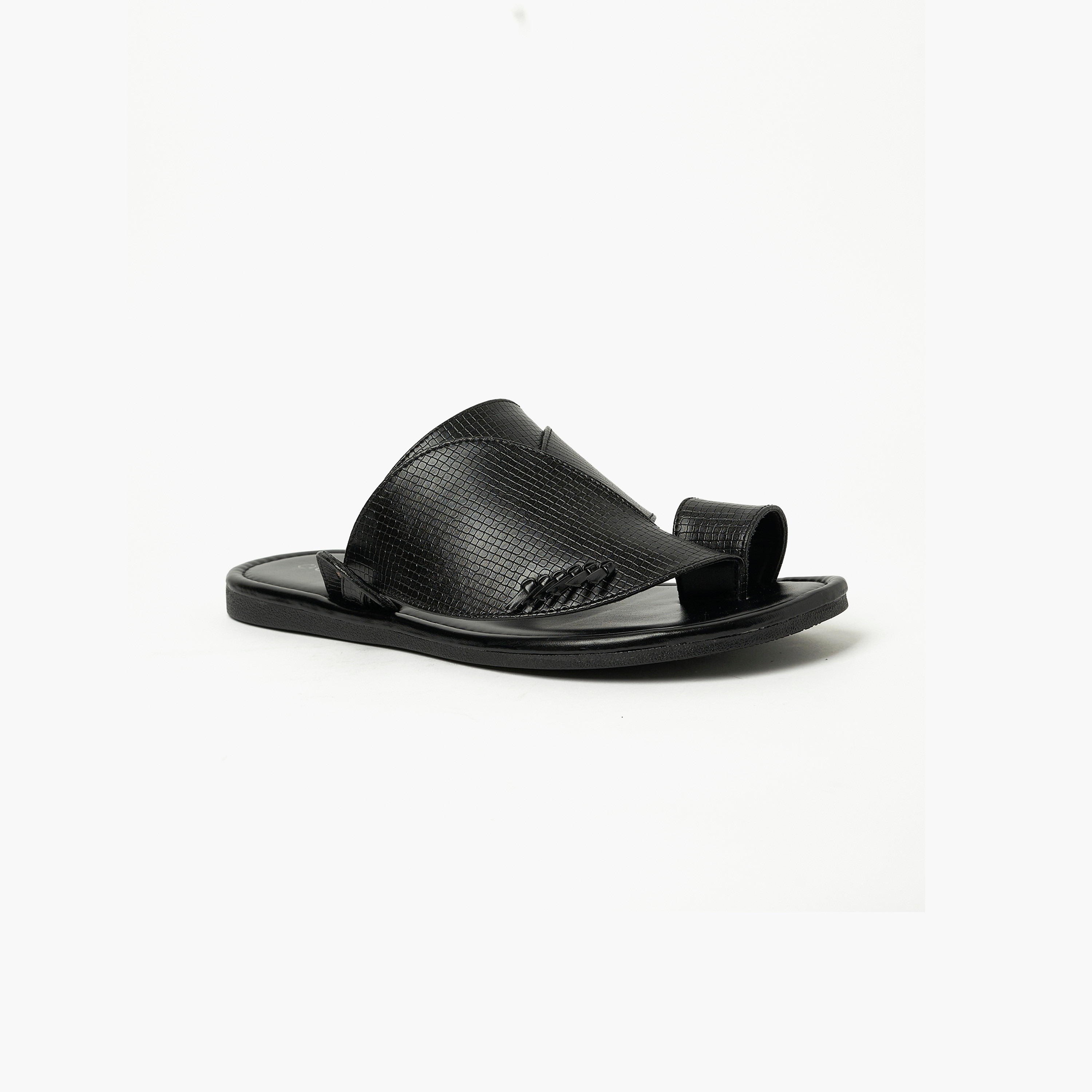 Geoomnii Men's Croc Textured One Toe Arabic Sandals | MSV-035-men-shoes-sandals-image-1