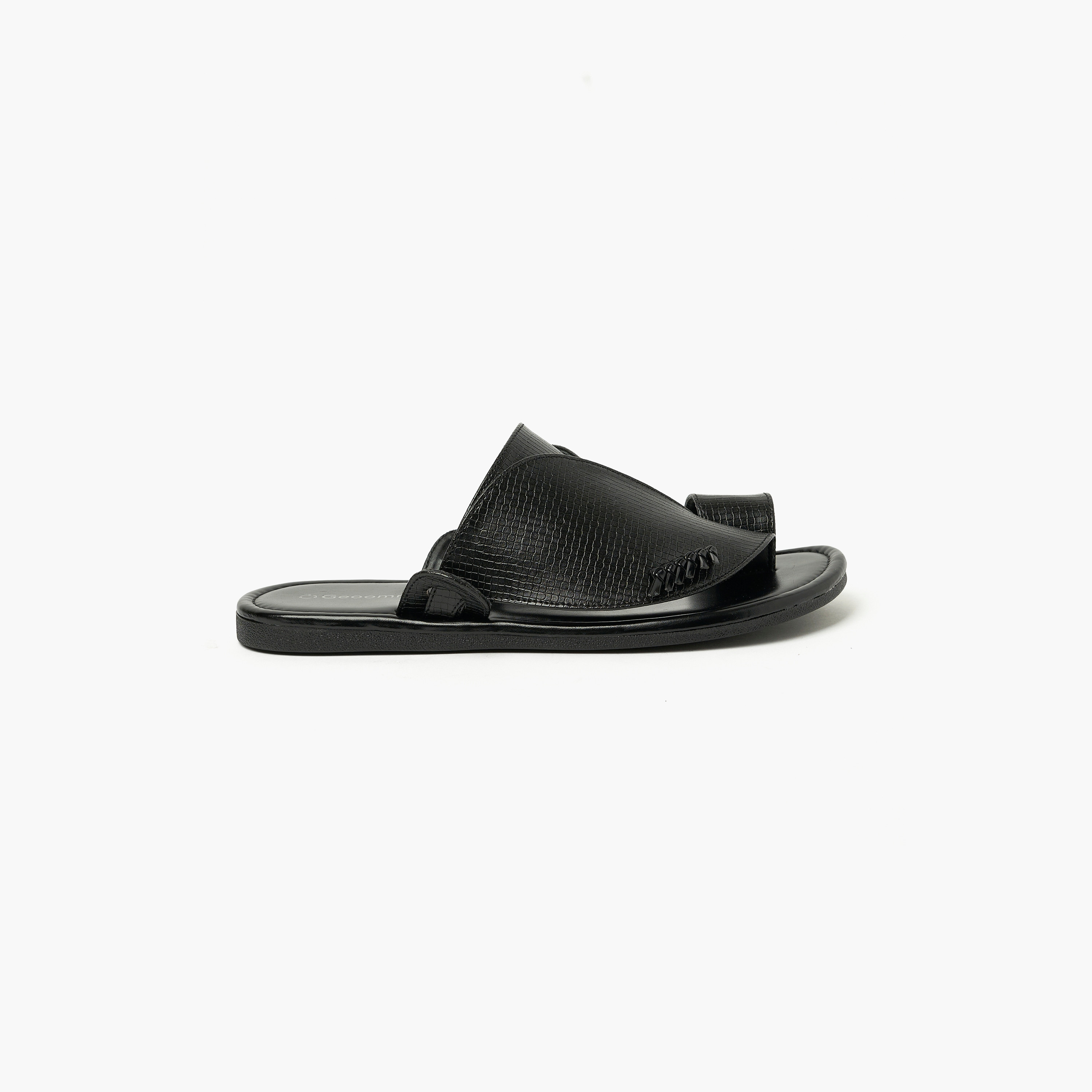 Geoomnii Men's Croc Textured One Toe Arabic Sandals | MSV-035-men-shoes-sandals-image-2