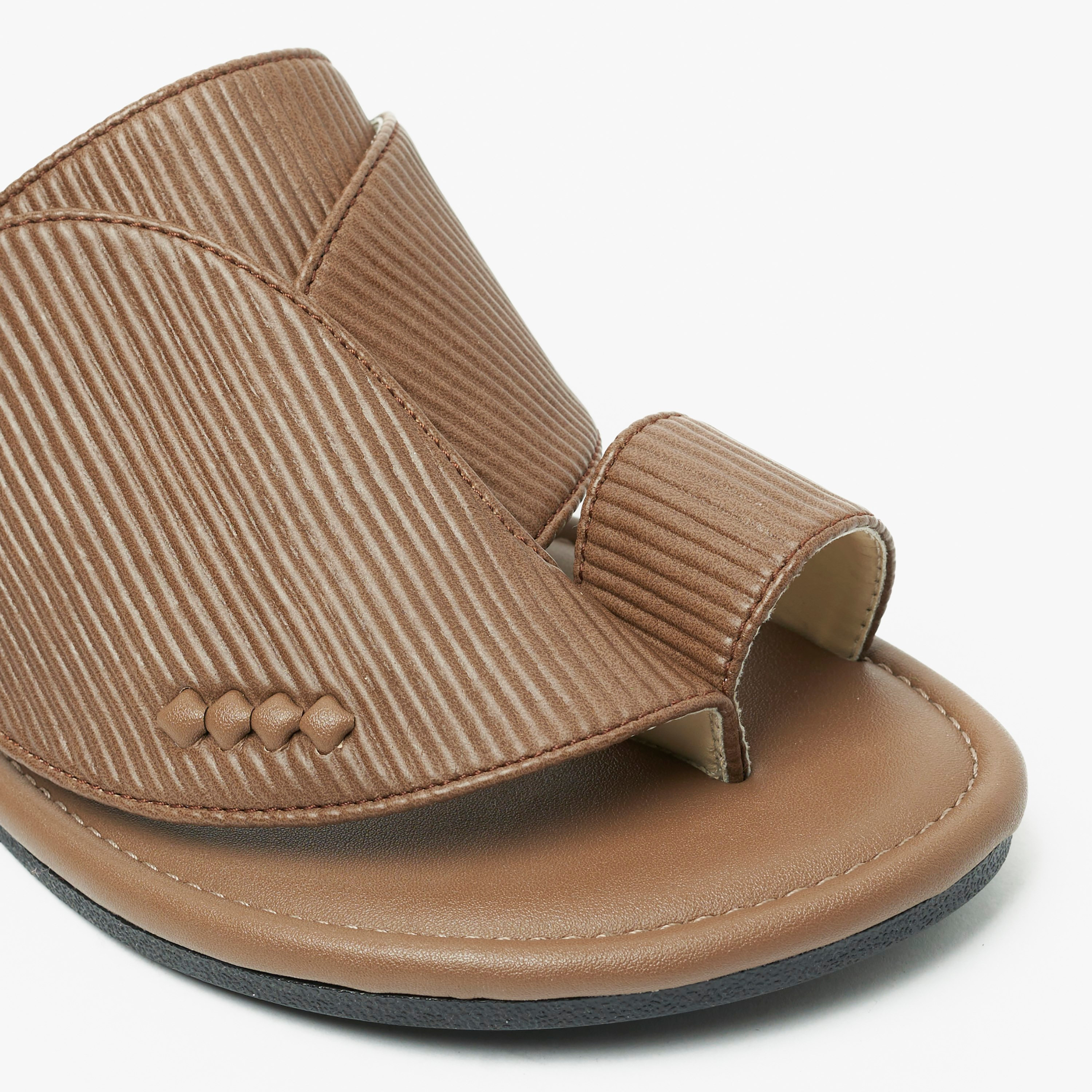 Geoomnii Men's One Toe Arabic Sandals | MSV-100-men-shoes-sandals-image-14