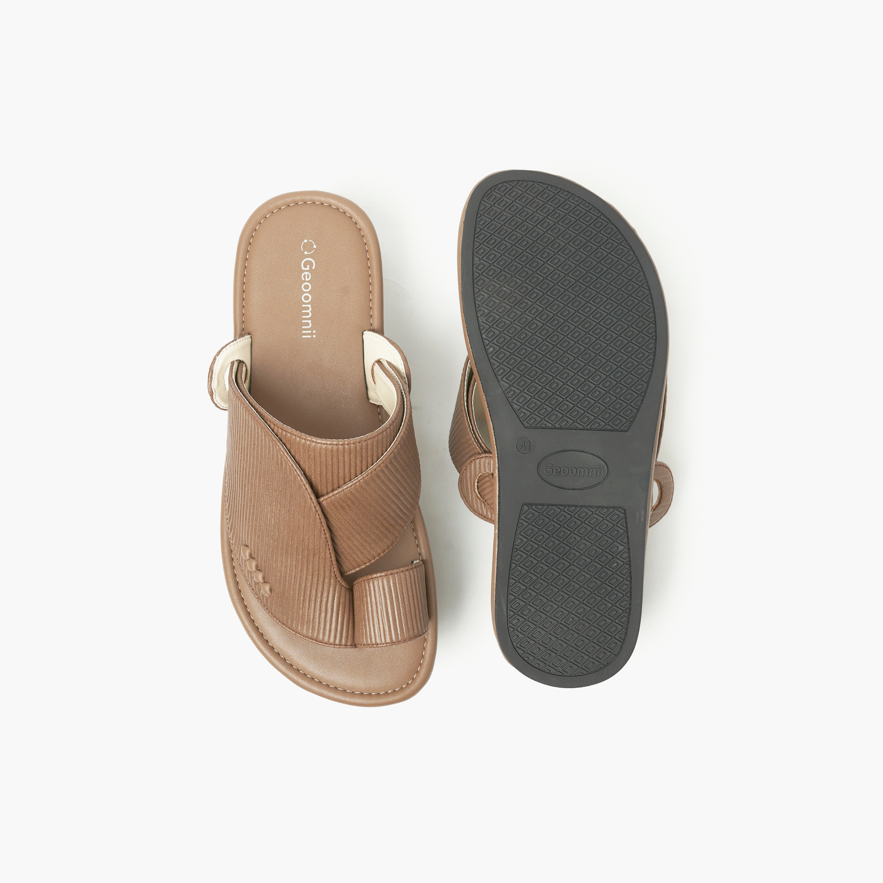 Geoomnii Men's One Toe Arabic Sandals | MSV-100-men-shoes-sandals-image-15