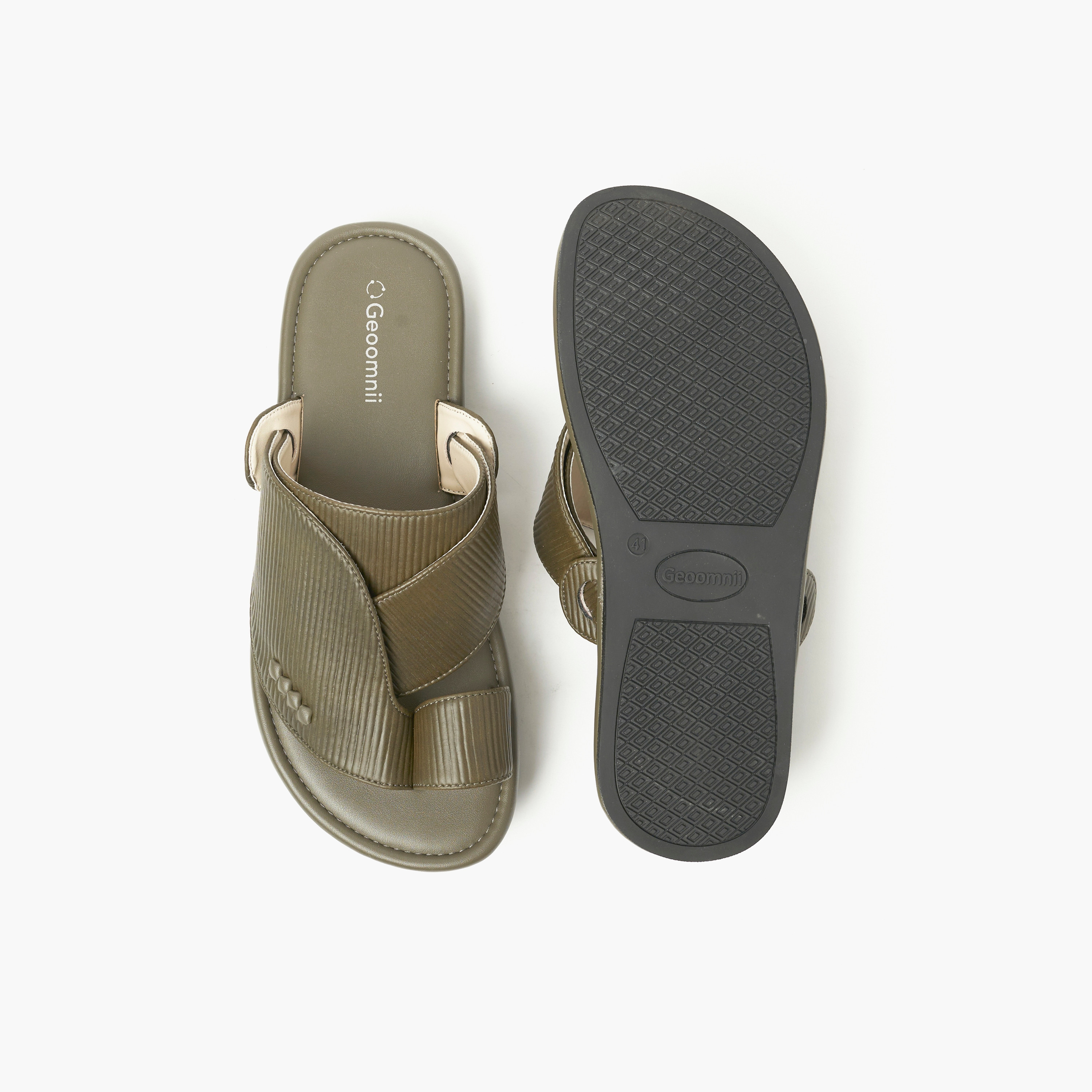 Geoomnii Men's One Toe Arabic Sandals | MSV-100-men-shoes-sandals-image-10
