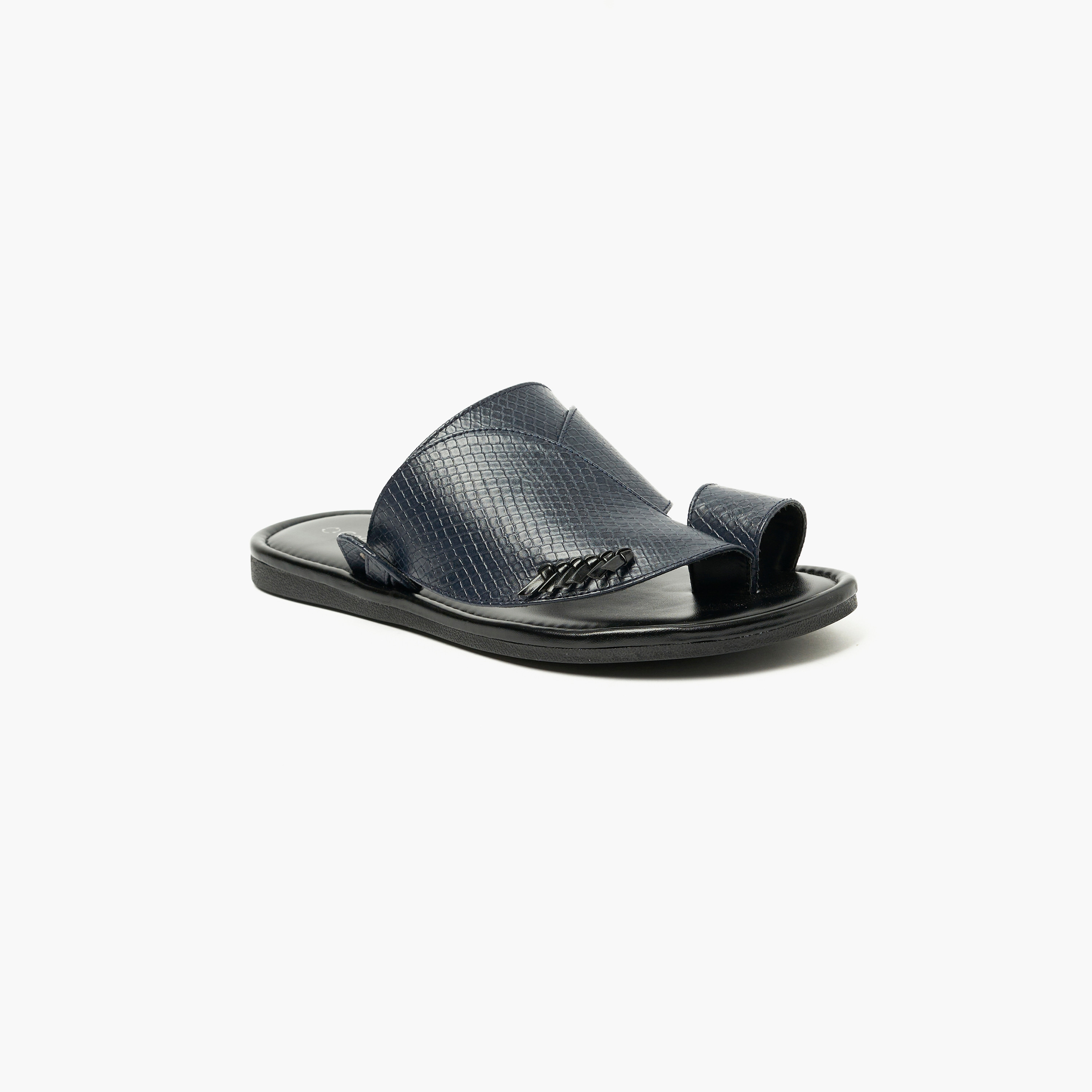 صندل عربي للرجال بملمس جلد التمساح بأصبع واحد من جيواومني | MSV-108-men-shoes-sandals-image-11