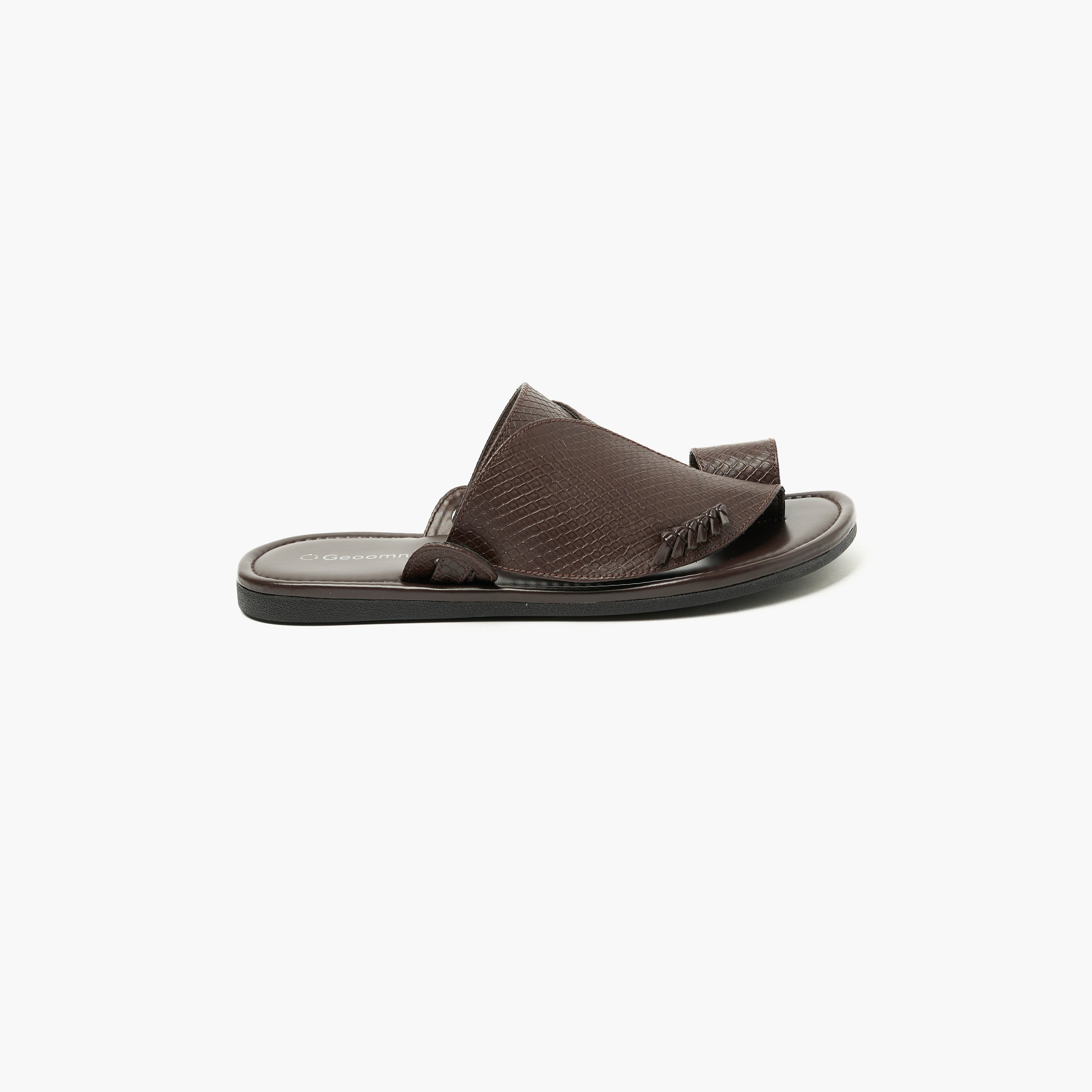 صندل عربي للرجال بملمس جلد التمساح بأصبع واحد من جيواومني | MSV-108-men-shoes-sandals-image-7
