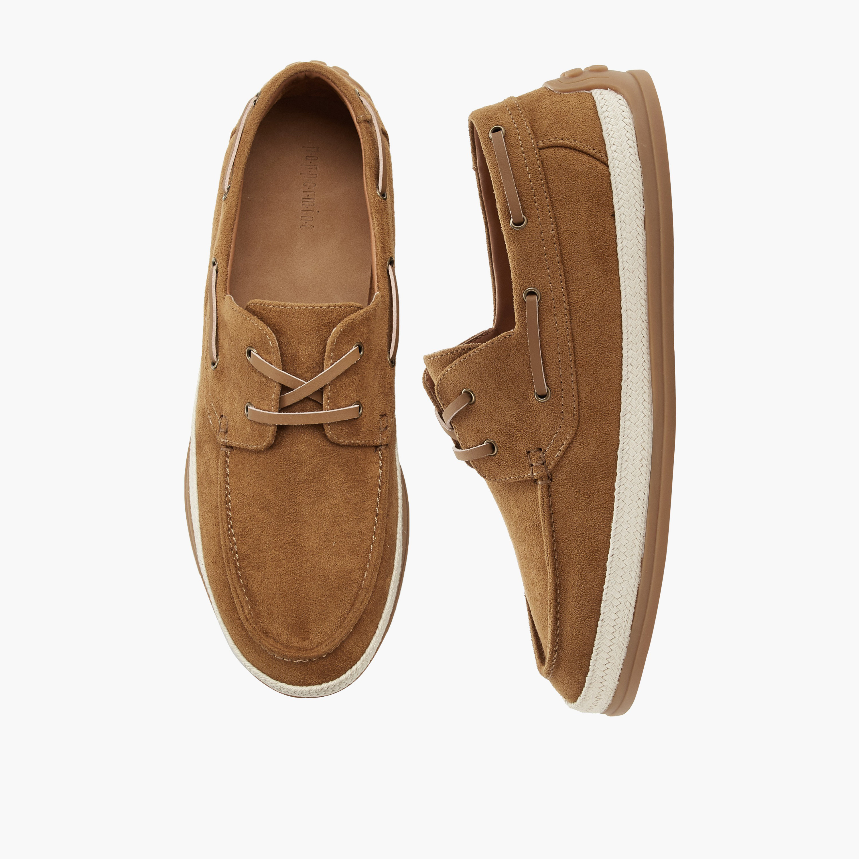 Peppermint Men Lace-Up Espadrille Boat Shoes-men-shoes-loafersandmoccasins-image-1