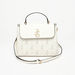 Jane Shilton Perforated Satchel Bag with Detachable Strap and Handle-Women%27s Handbags-thumbnail-1