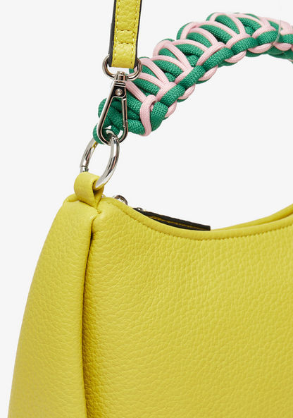 Missy Solid Crossbody with Weave Textured Handle-Women%27s Handbags-image-3
