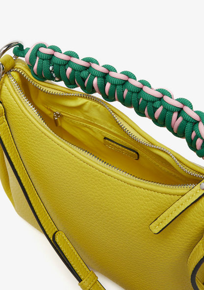 Missy Solid Crossbody with Weave Textured Handle-Women%27s Handbags-image-5