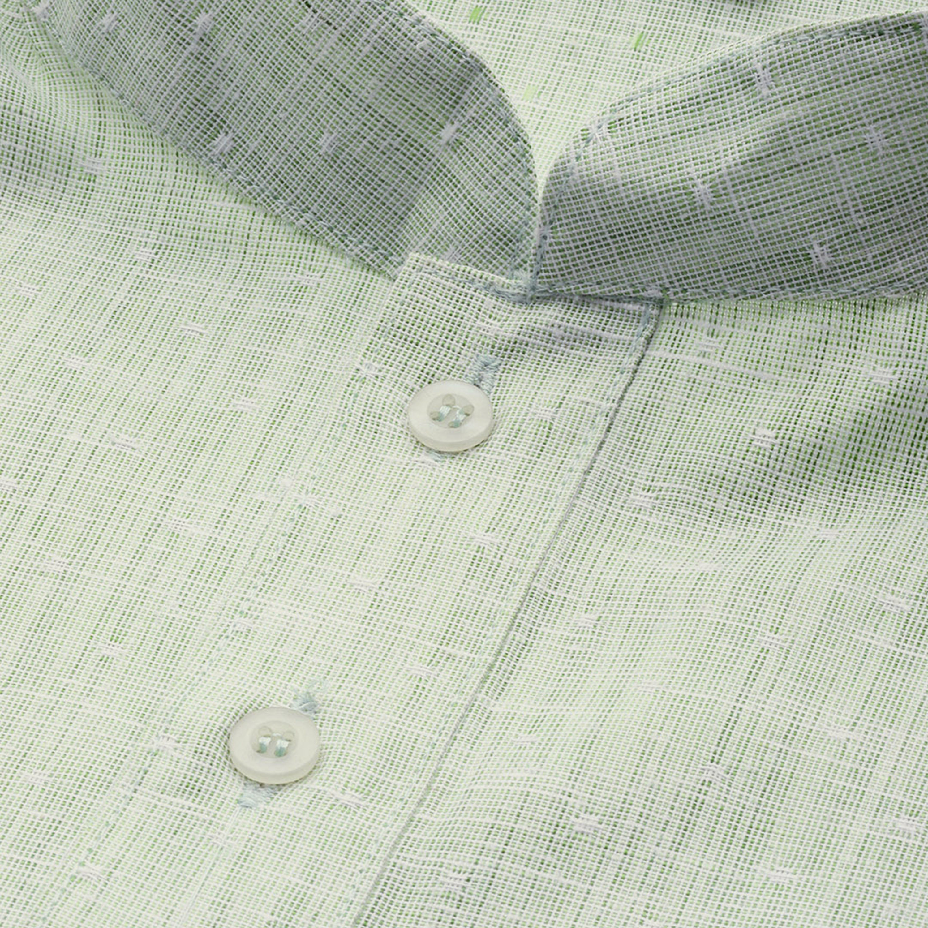 Manthan Self Design Cotton Mandarin Collar Kurta with Button Closure-men-clothing-ethnicwear-kurtas-image-3