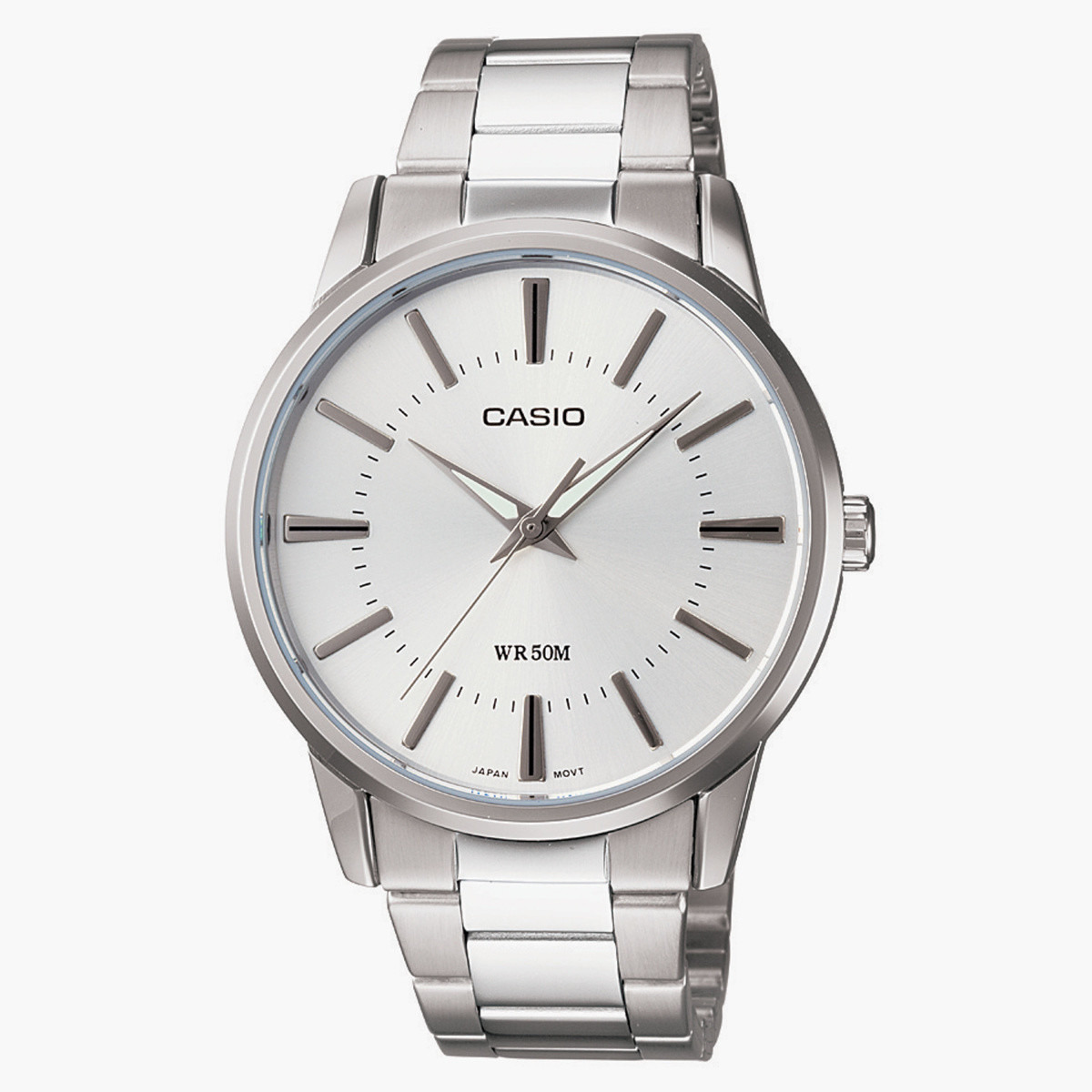 Casio silver 2025 watch mens