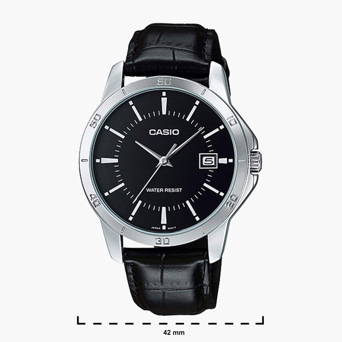  NH8350-59A - ساعة انالوج من سيتيزن ميكانيكية داي آند ديت للرجال بمينا أبیض مع سوار فضي -men-watchesandjewellery-watches-image-2