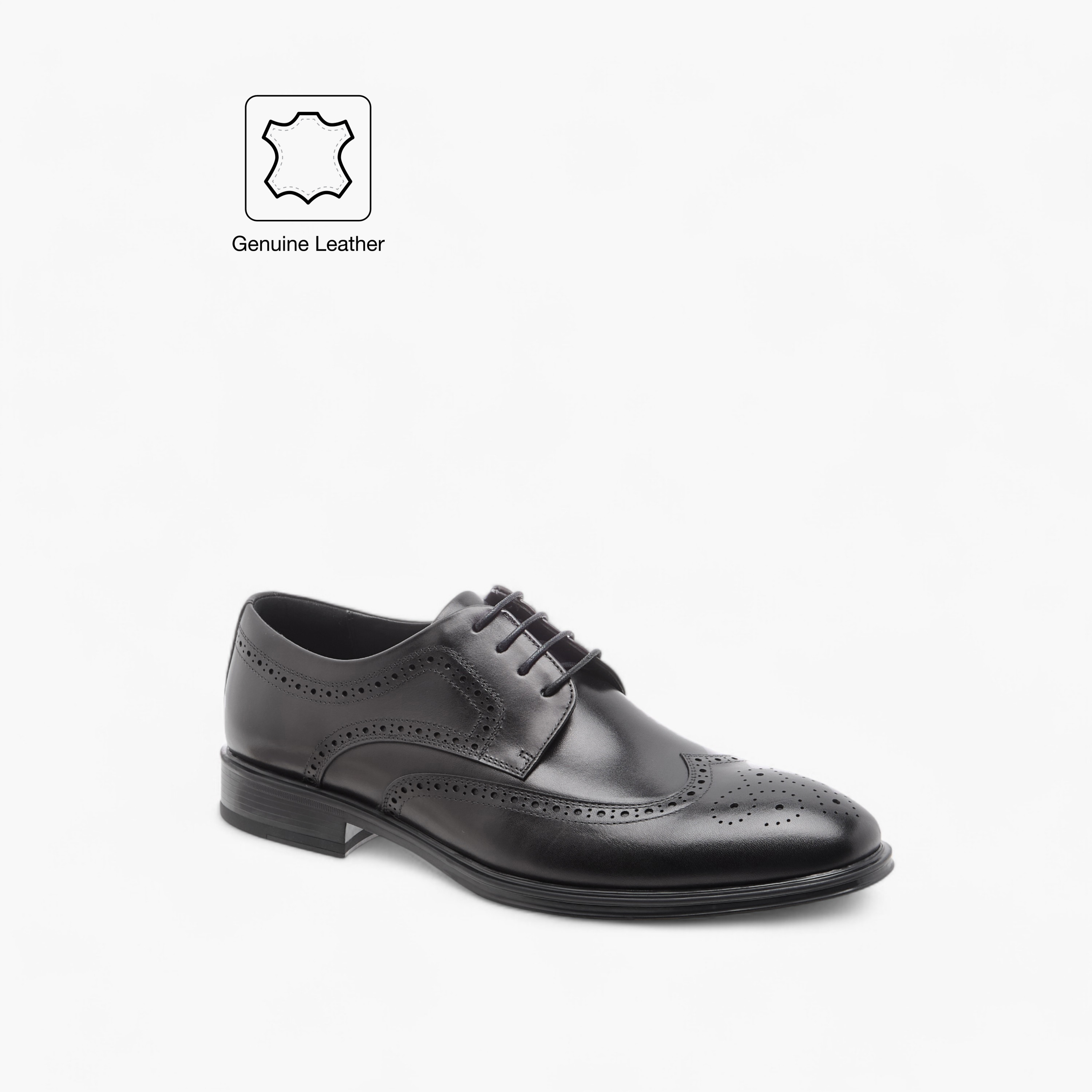 حذاء ديرقي رجالي بأربطة من الجلد الطبيعي-men-shoes-formalshoes-image-2
