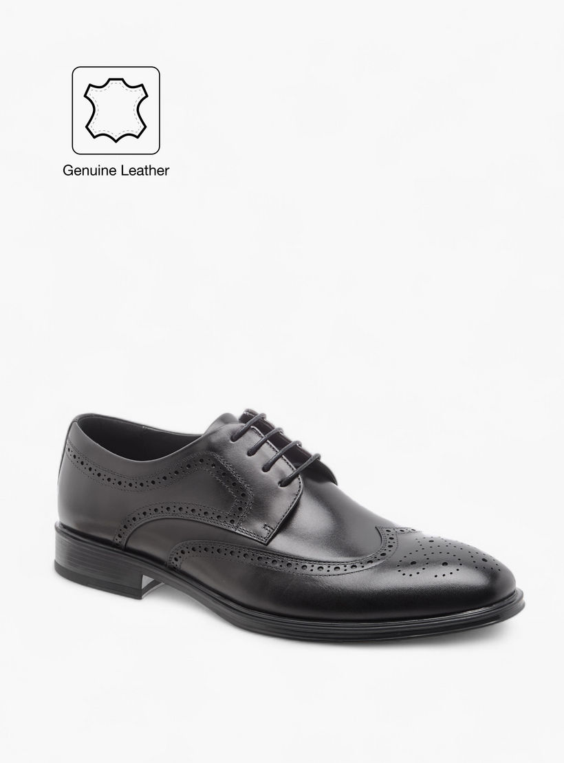 حذاء ديرقي رجالي بأربطة من الجلد الطبيعي-men-shoes-formalshoes-image-2