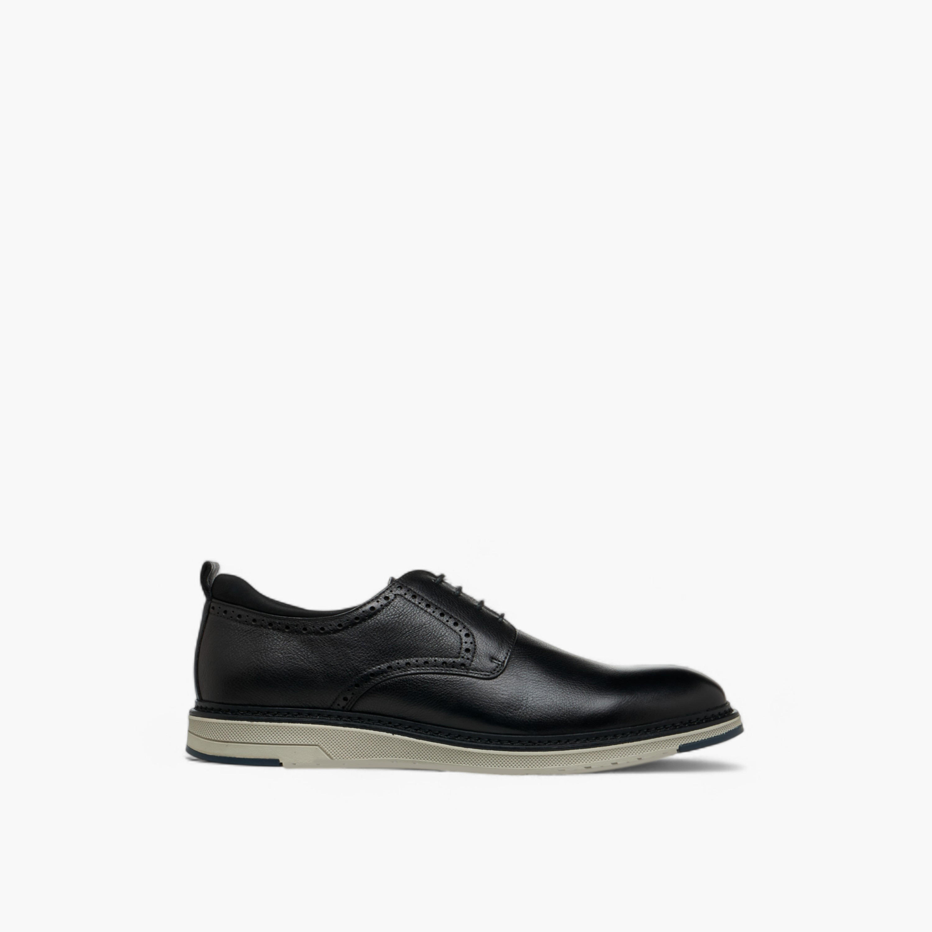حذاء سنيكرز جلد سادة برباط للرجال من دوتشيني-men-shoes-sneakers-image-3
