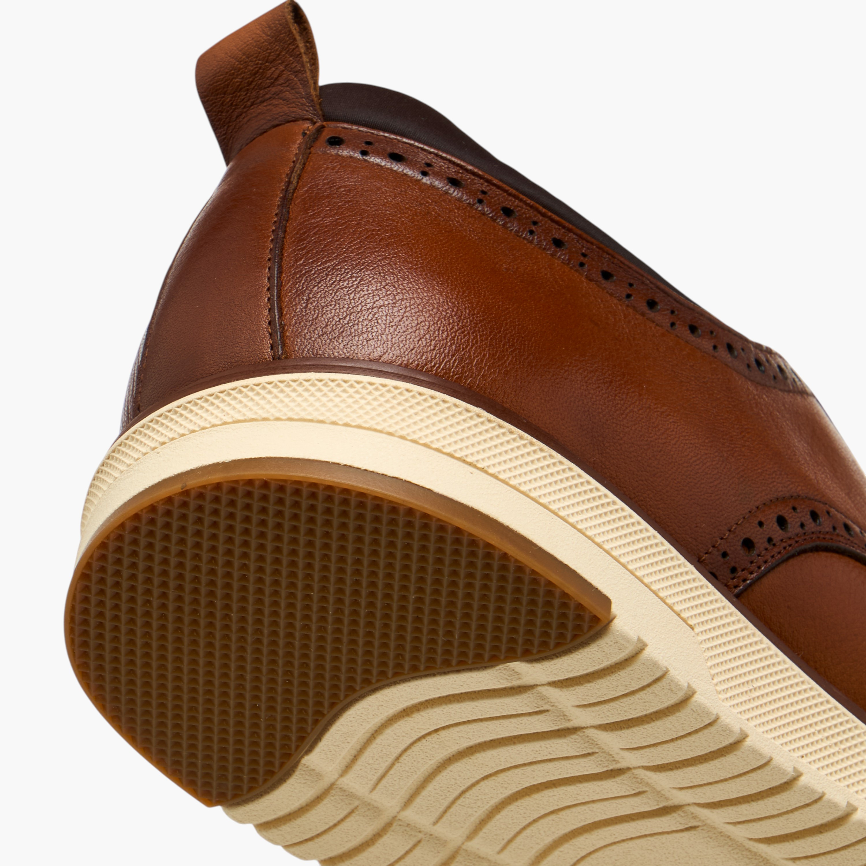 Duchini Men's Leather Solid Lace-Up Sneakers-men-shoes-sneakers-image-5