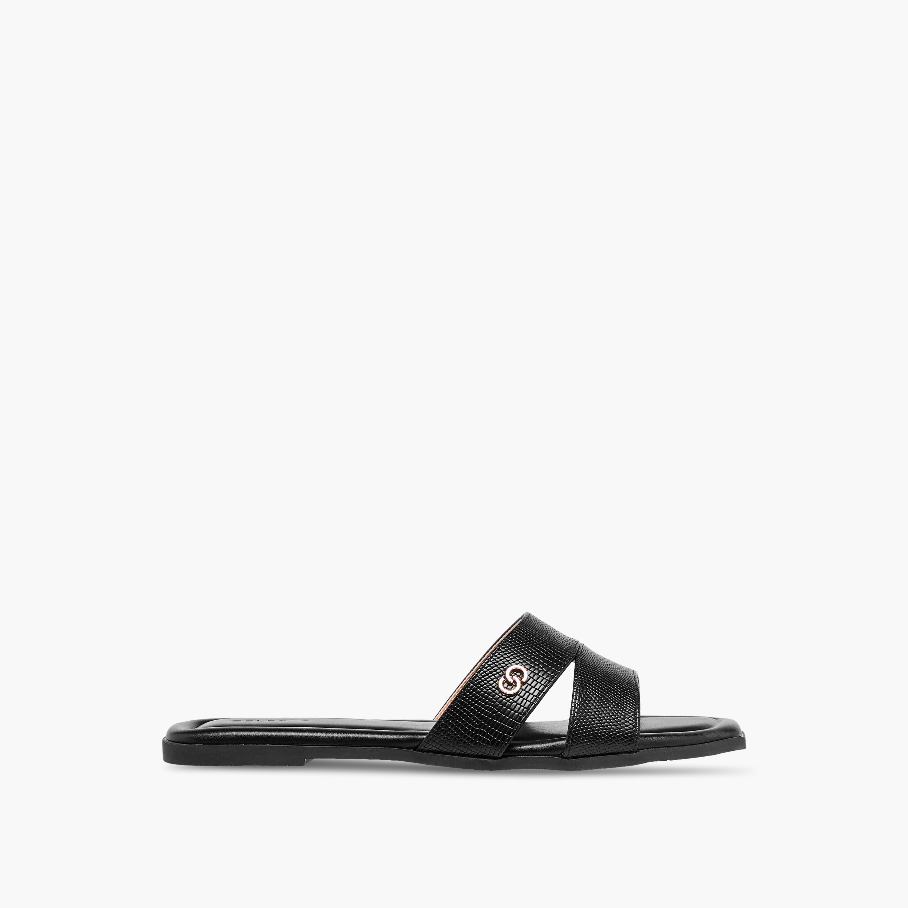 Celeste Women's Textured Slip-On Flat Sandals-women-shoes-flats-sandals-image-3