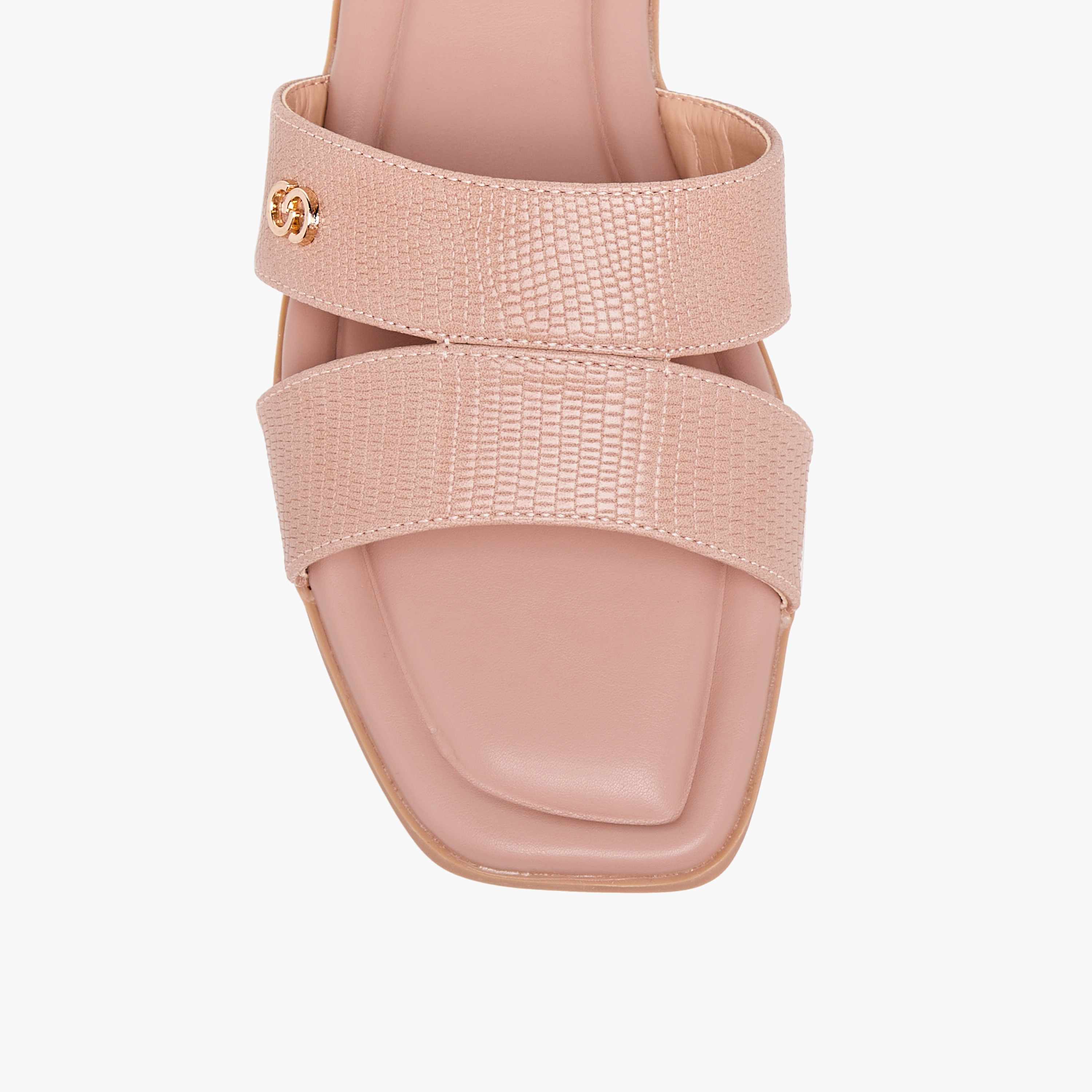 Celeste Women's Textured Slip-On Flat Sandals-women-shoes-flats-sandals-image-4