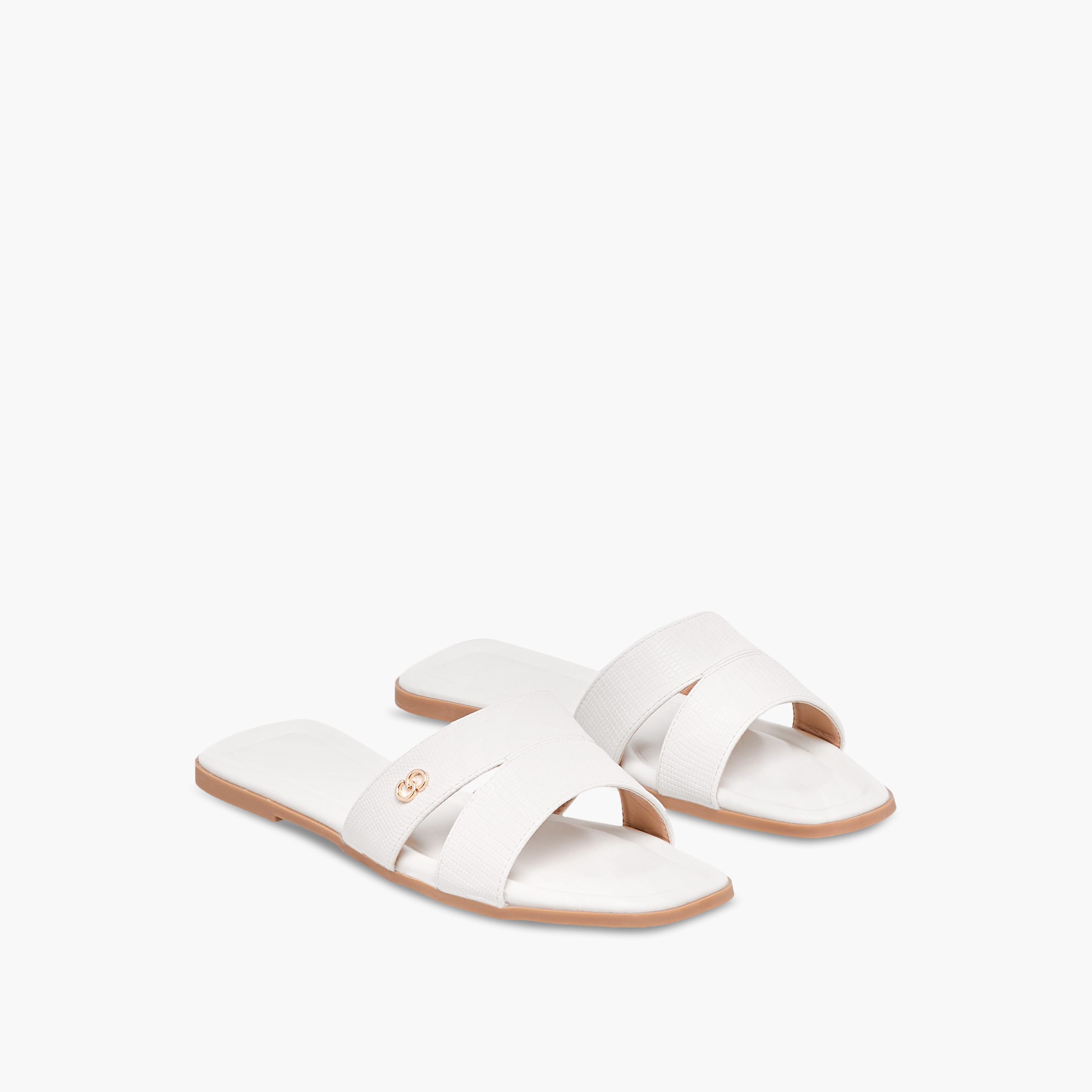 Celeste Women's Textured Slip-On Flat Sandals-women-shoes-flats-sandals-image-1