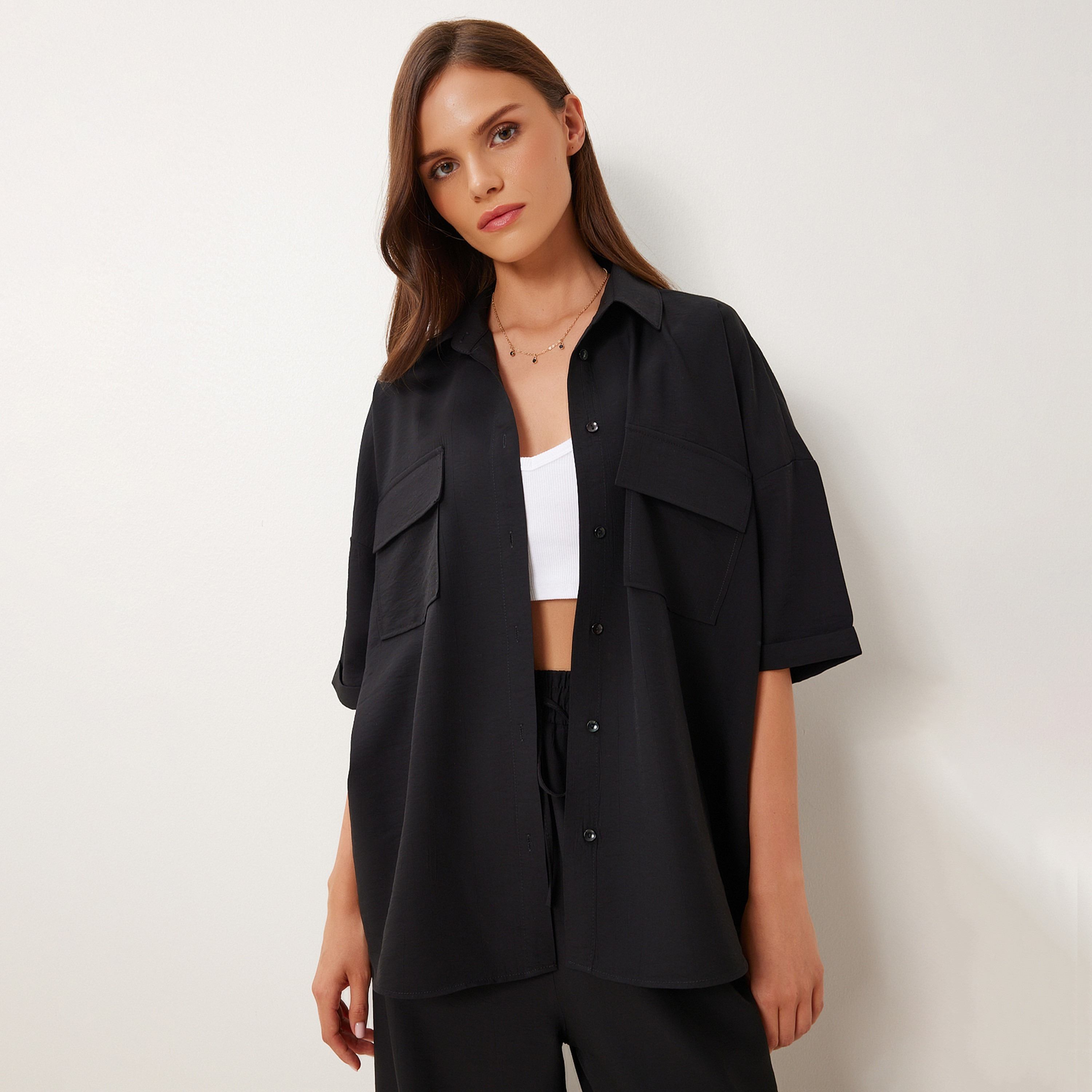 قميص وسروال ياقة من إسطنبول من إسطنبول طقم نسائي-women-clothing-coordsets-image-10
