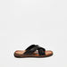 Lee Cooper Men's Slip-On Cross Strap Sandals-Men%27s Sandals-thumbnail-0