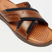 Lee Cooper Men's Slip-On Cross Strap Sandals-Men%27s Sandals-thumbnail-3