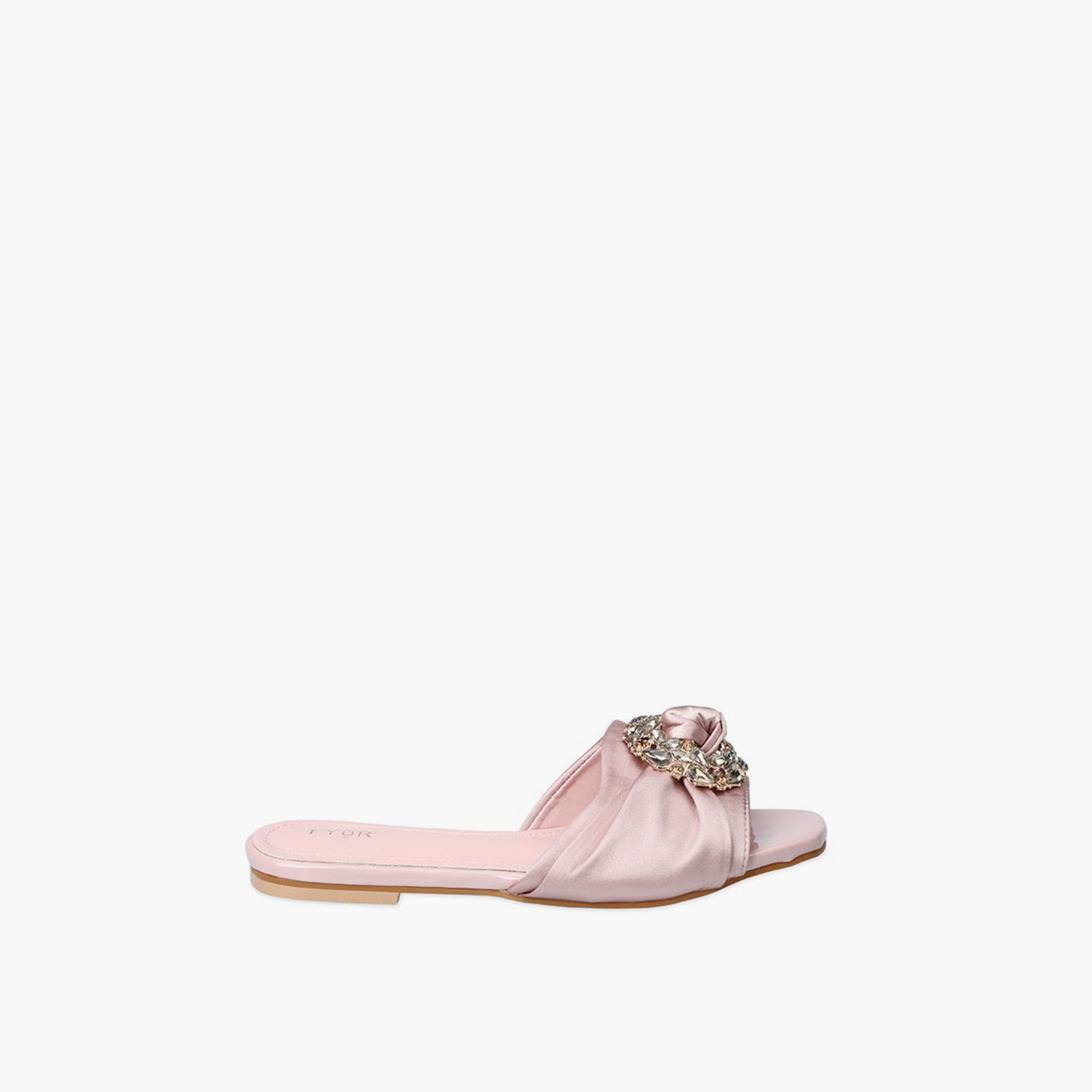 FYOR Slip-On Flat Women Embellished Sandals | MY 1-women-shoes-sandals-flats-image-1