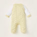 Juniors Text Print Closed Feet Sleepsuit with Press Button Closure-Sleepsuits-thumbnail-3