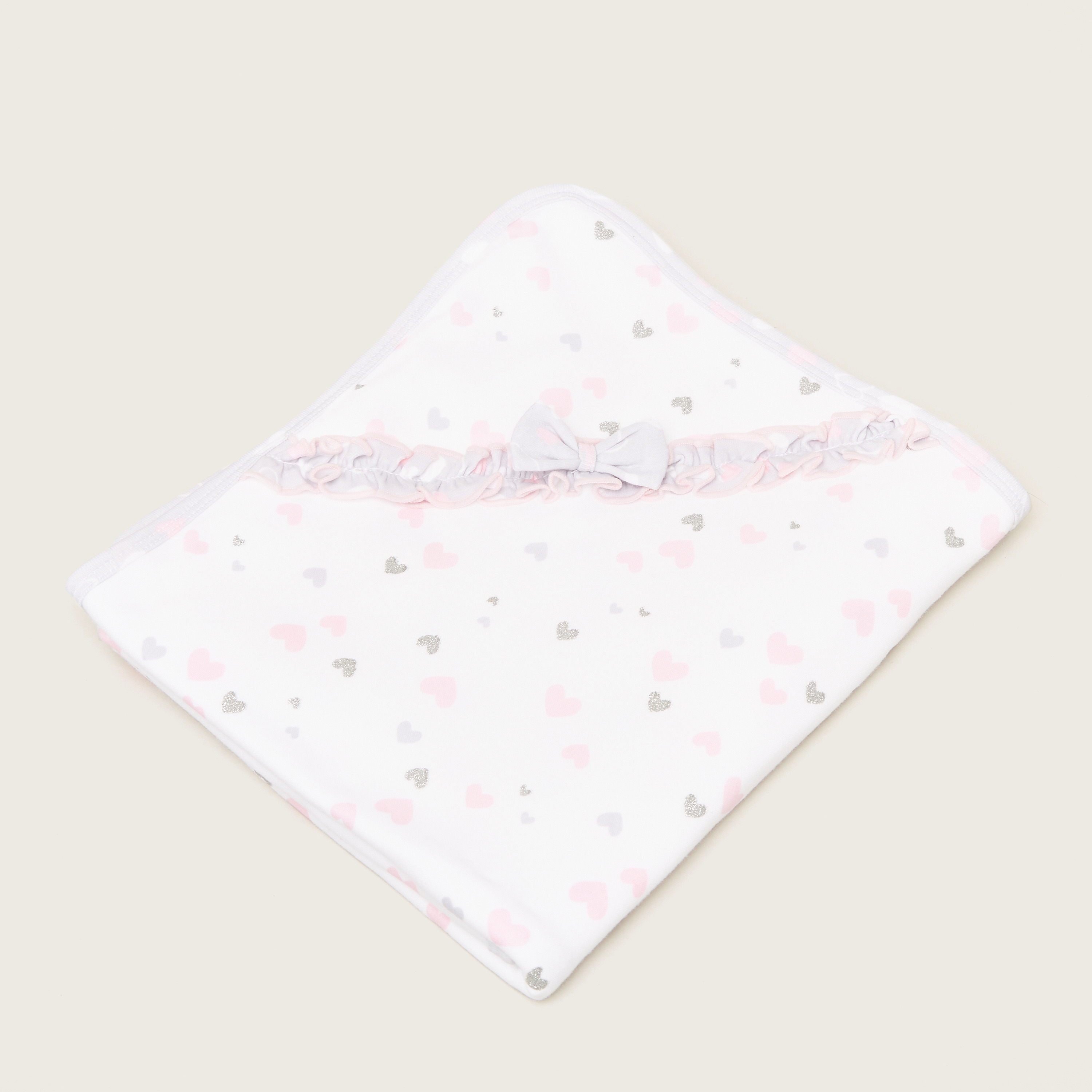 Juniors Printed Receiving Blanket - 76x102 cms-baby-nursery-blanketsandswaddles-blanketsandquilts-image-1