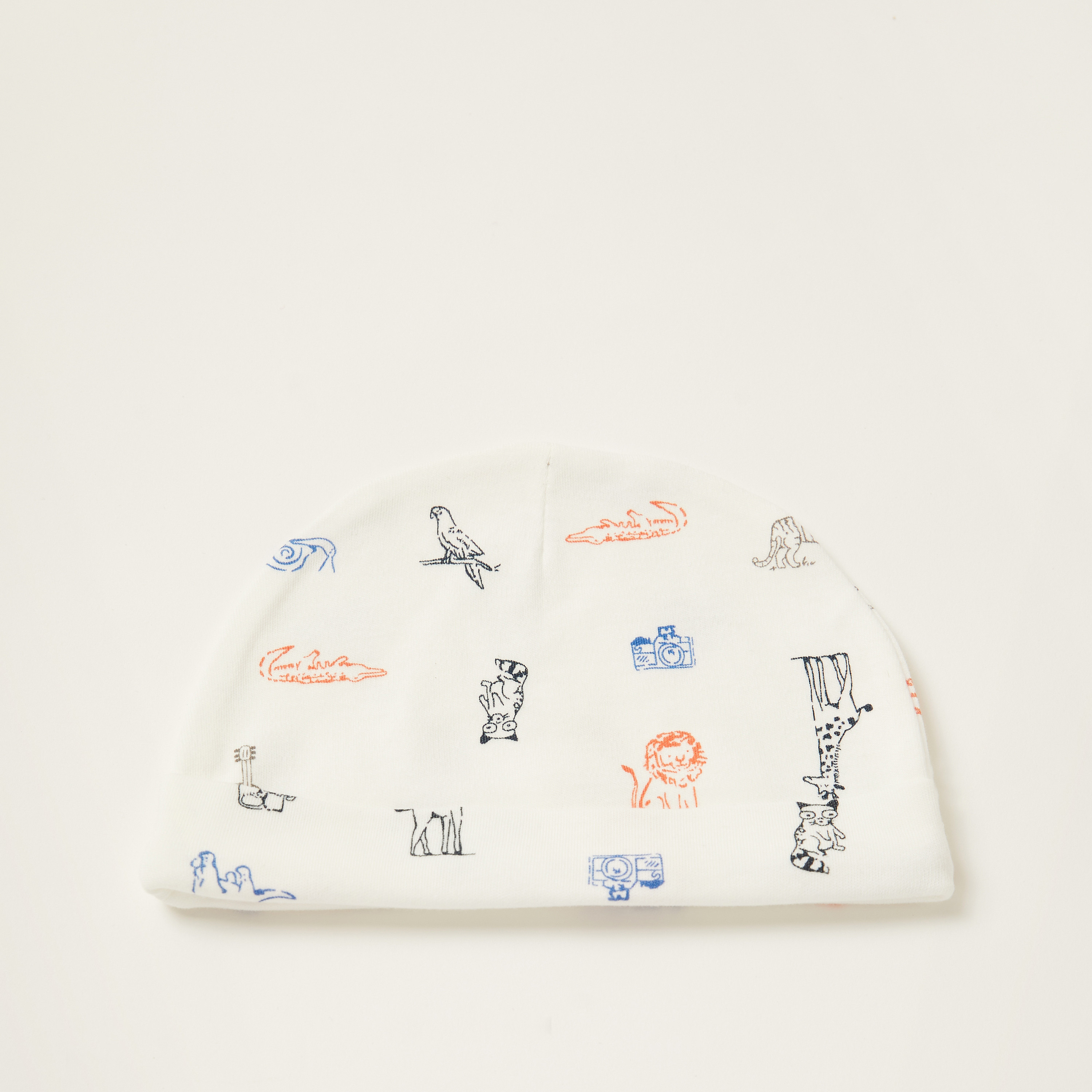 Juniors Safari Print Cap-baby-boys-accessories-caps-image-1