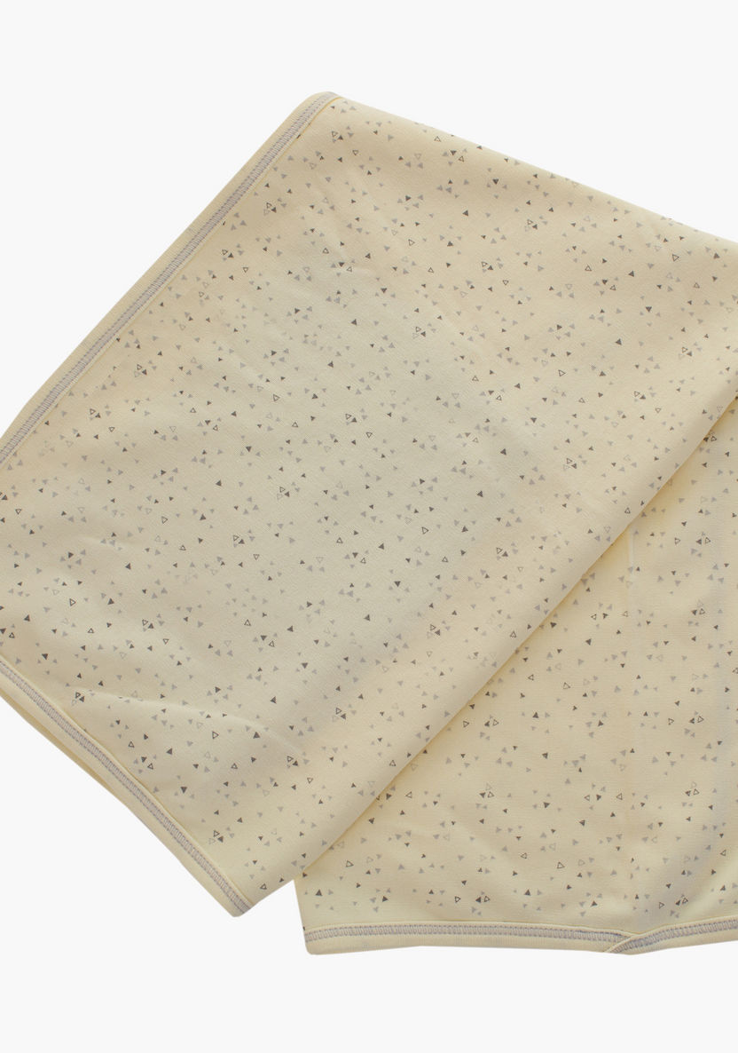 Juniors Triangle Print Receiving Blanket-Receiving Blankets-image-2