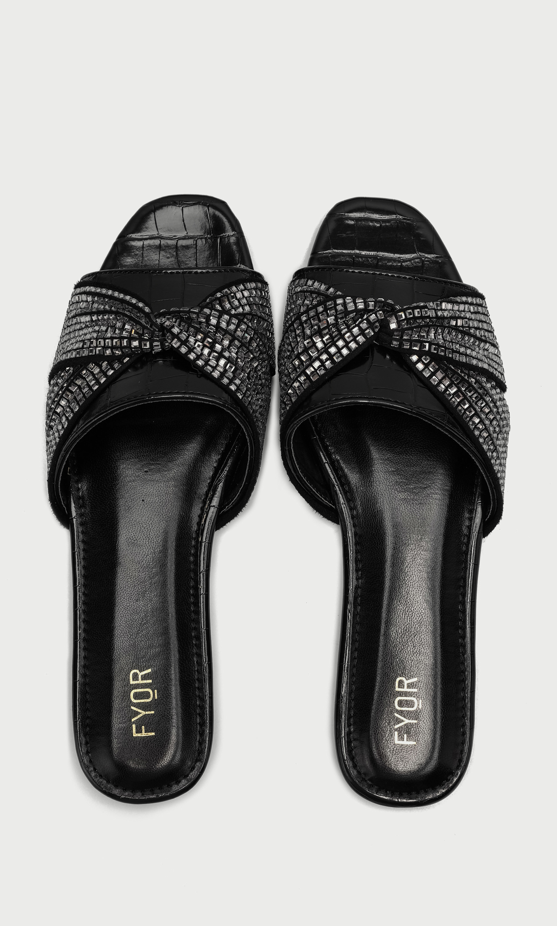 صندل نسائي مسطح مزخرف من فيور  MY 238-women-shoes-sandals-flats-image-4