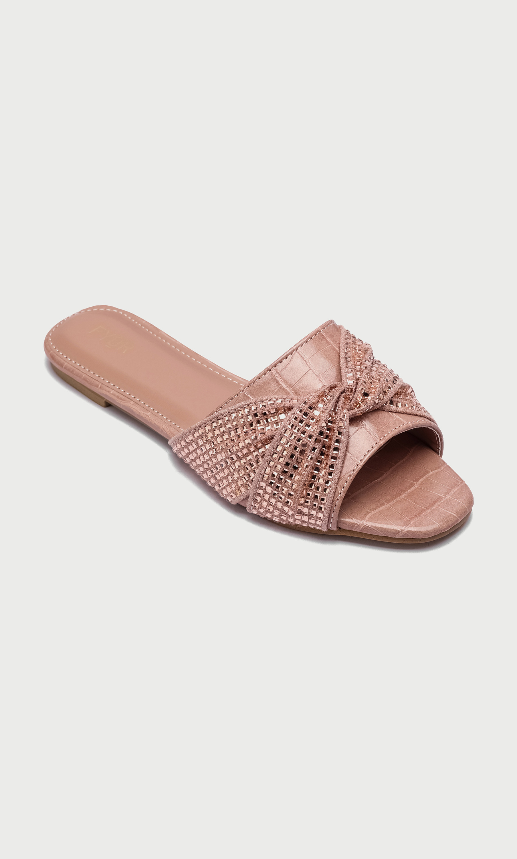 صندل نسائي مسطح مزخرف من فيور  MY 238-women-shoes-sandals-flats-image-5
