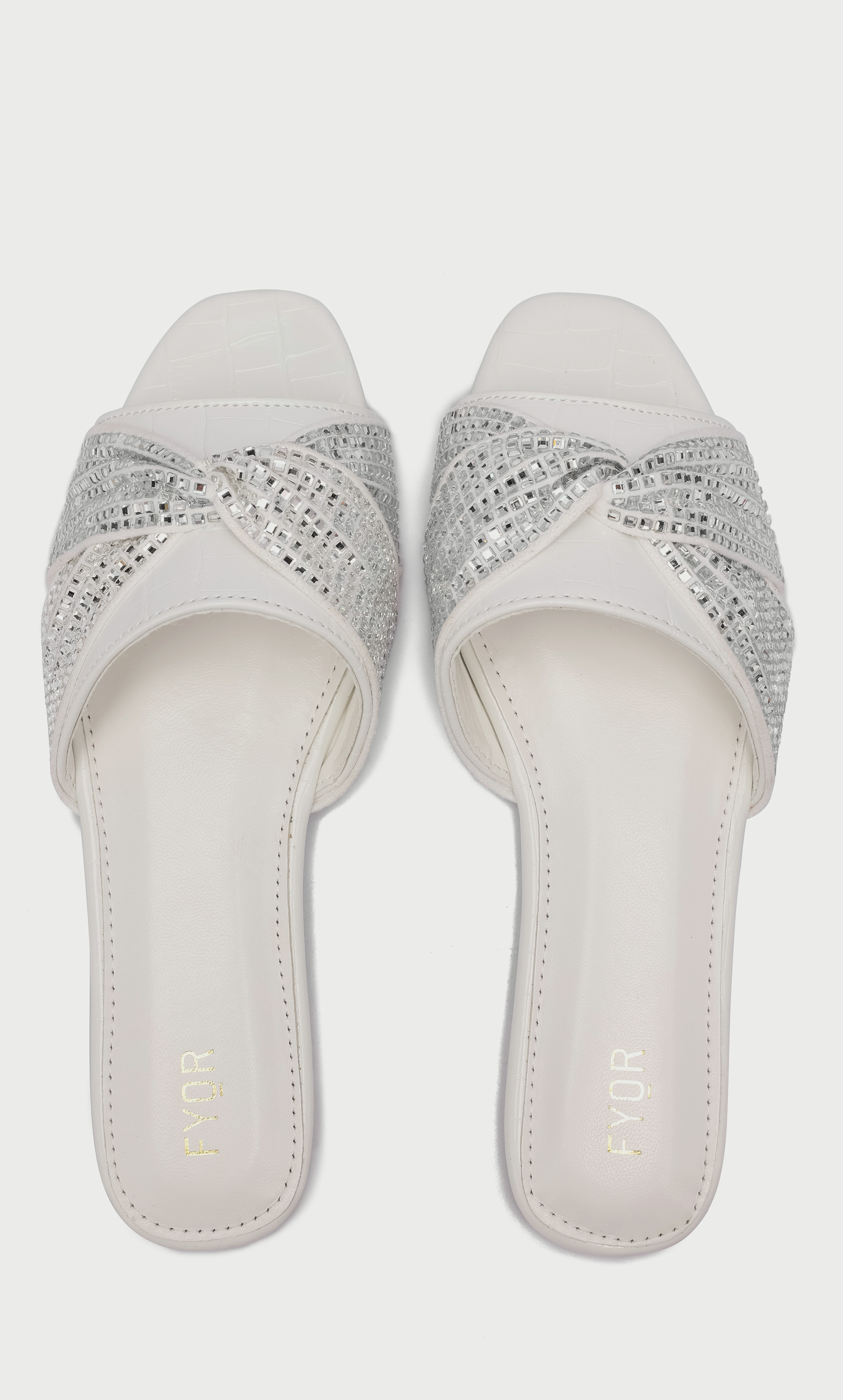 صندل نسائي مسطح مزخرف من فيور  MY 238-women-shoes-sandals-flats-image-12