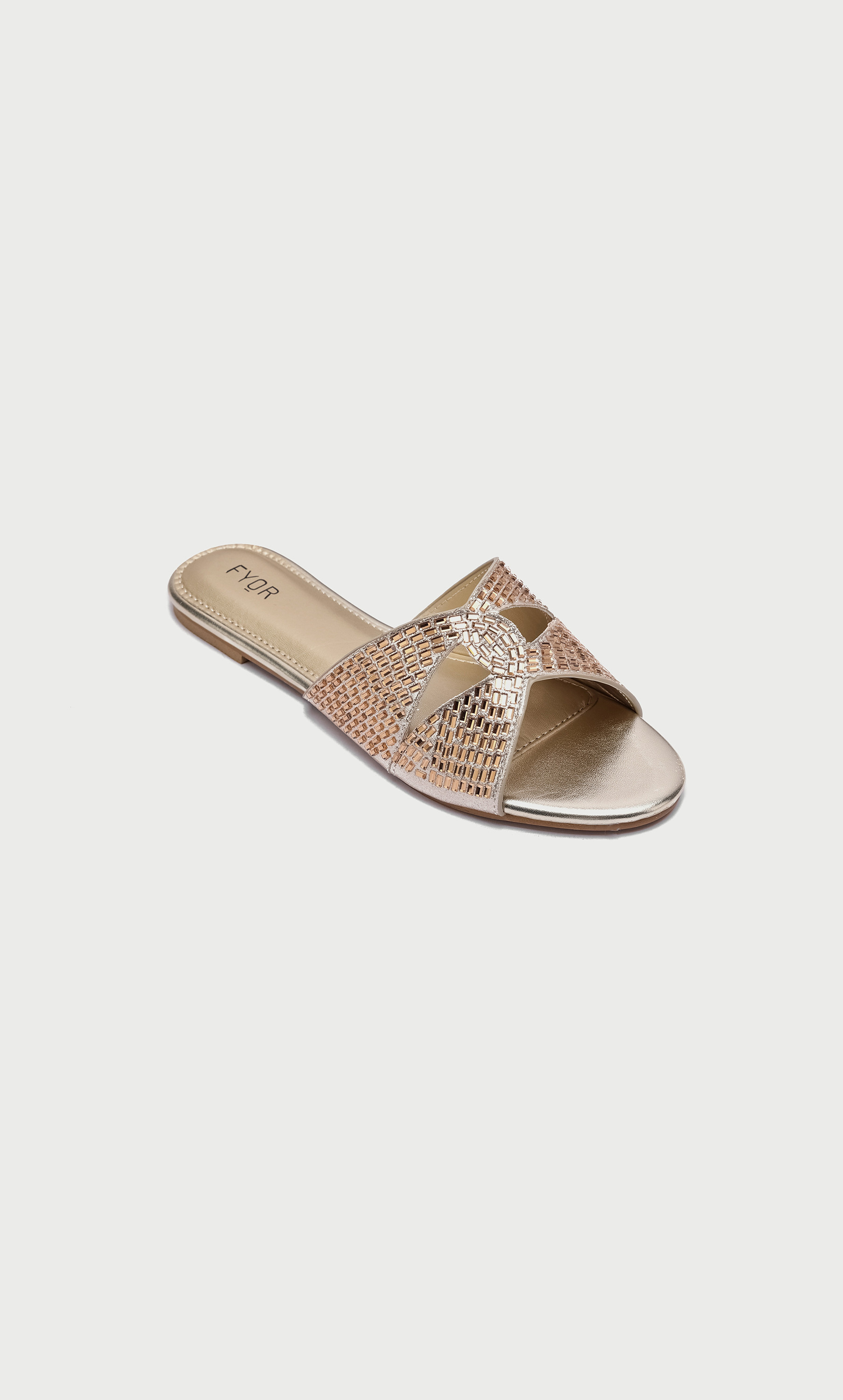 Embellished flat deals sandals