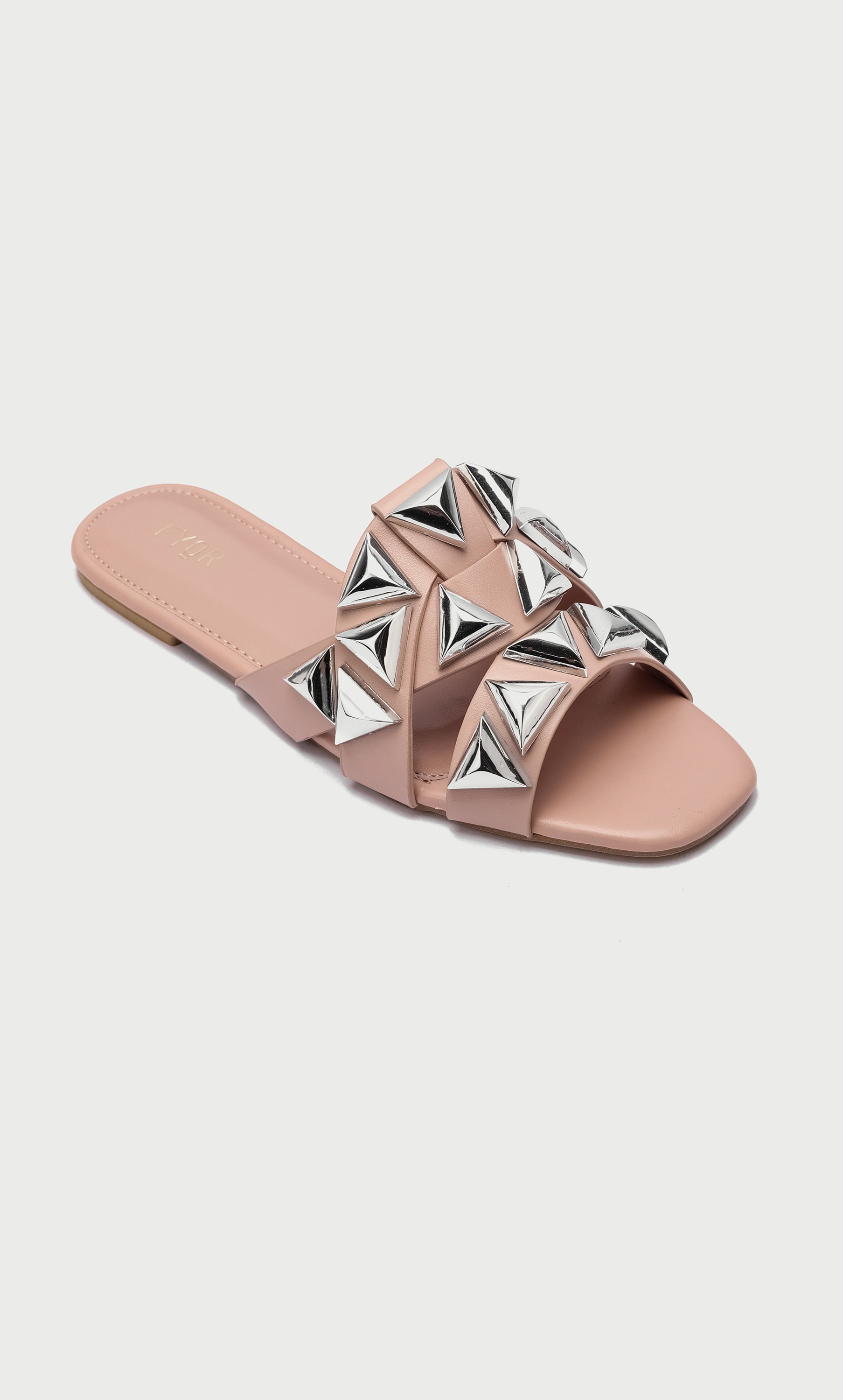 FYOR Women Studded Flat Sandals MY 250-women-shoes-sandals-flats-image-9