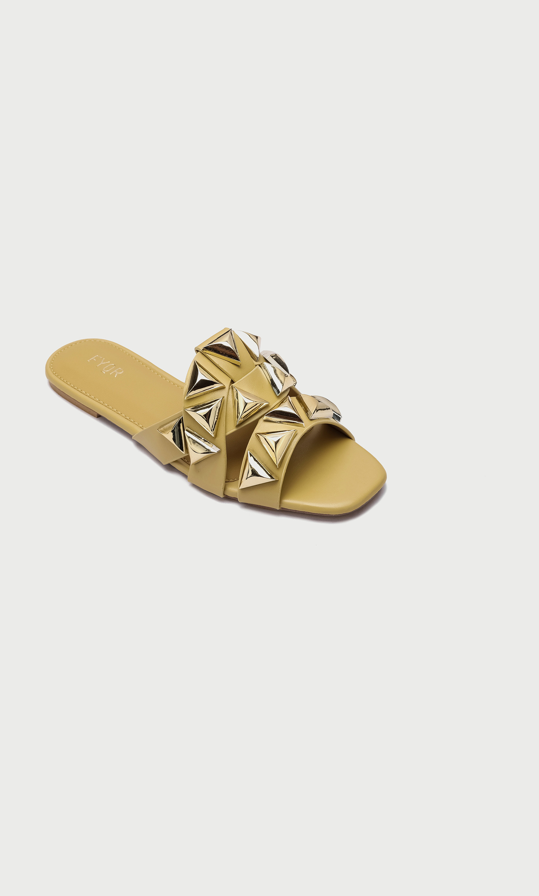 صندل نسائي مسطح مرصع من فيور  MY 250-women-shoes-sandals-flats-image-1