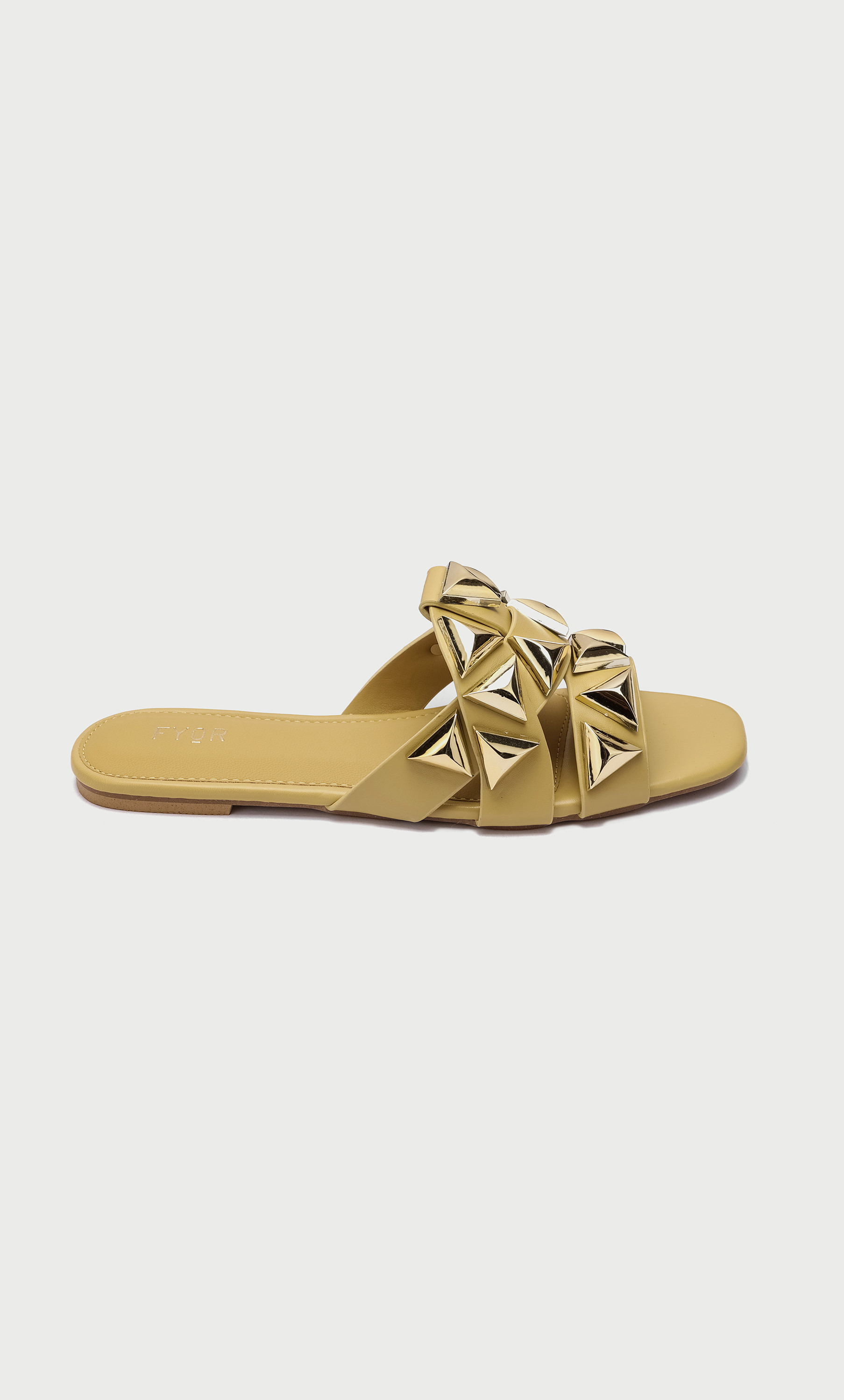 صندل نسائي مسطح مرصع من فيور  MY 250-women-shoes-sandals-flats-image-3
