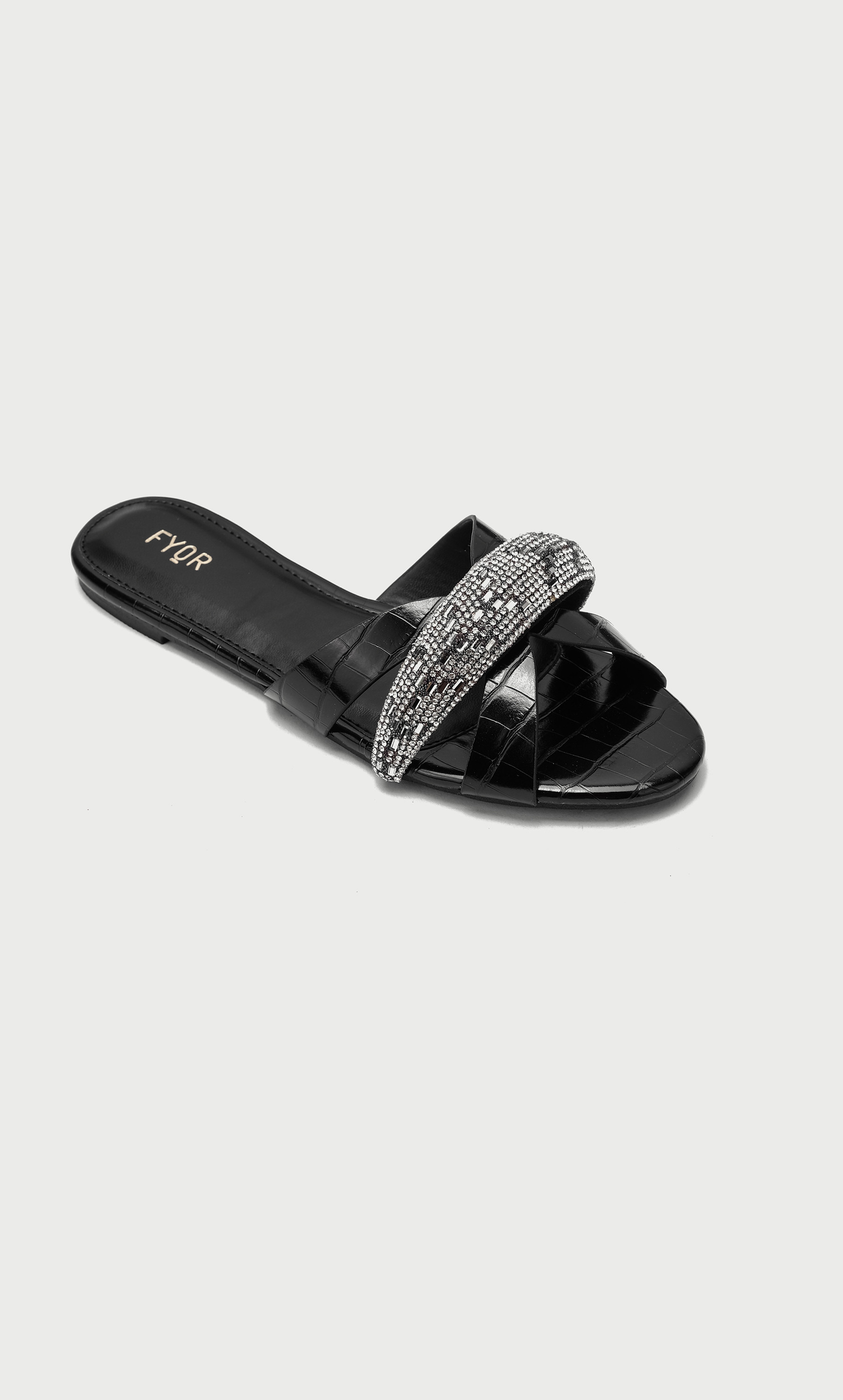صندل نسائي مسطح مزخرف من فيور  MY 252-women-shoes-sandals-flats-image-1