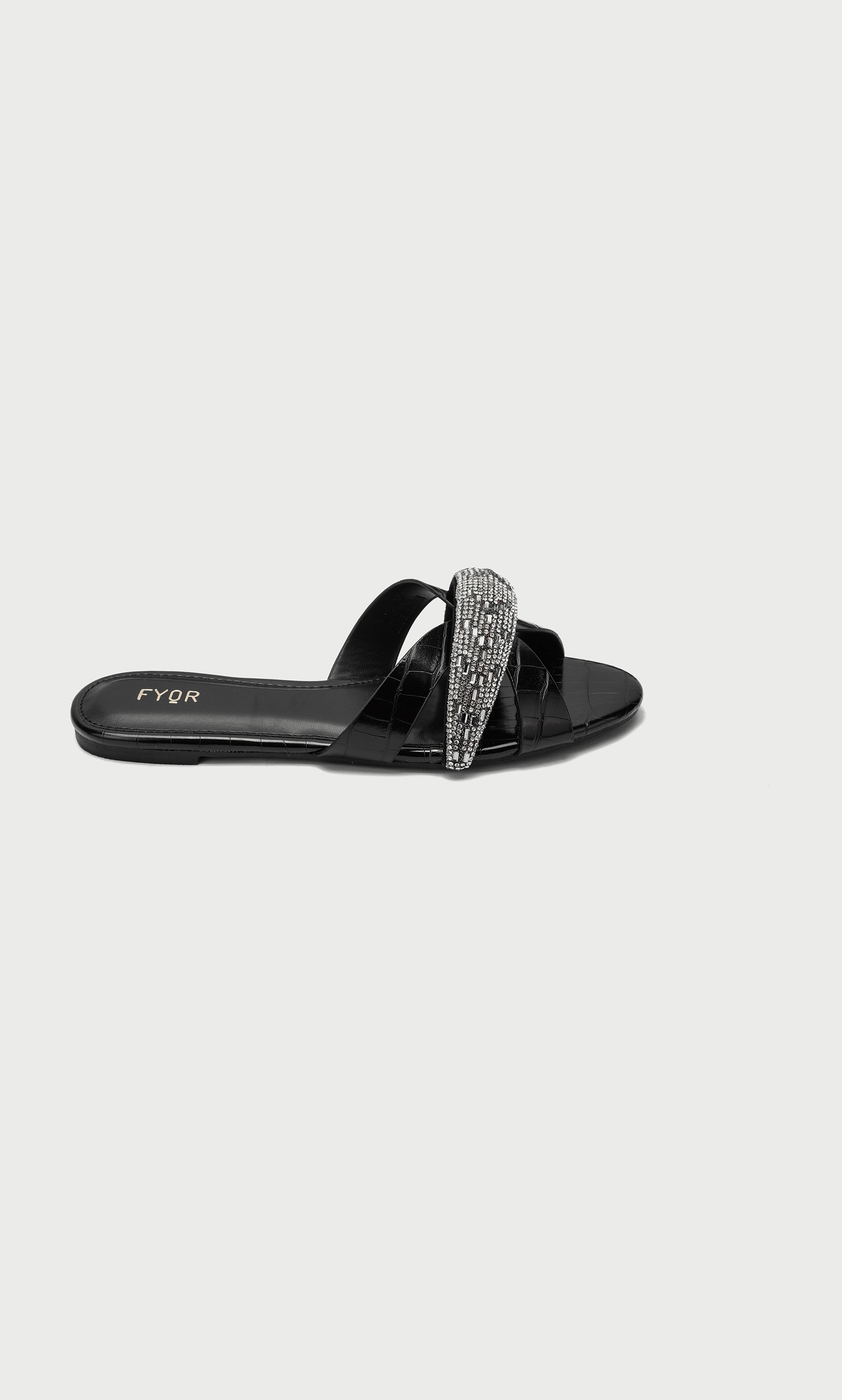 صندل نسائي مسطح مزخرف من فيور  MY 252-women-shoes-sandals-flats-image-3