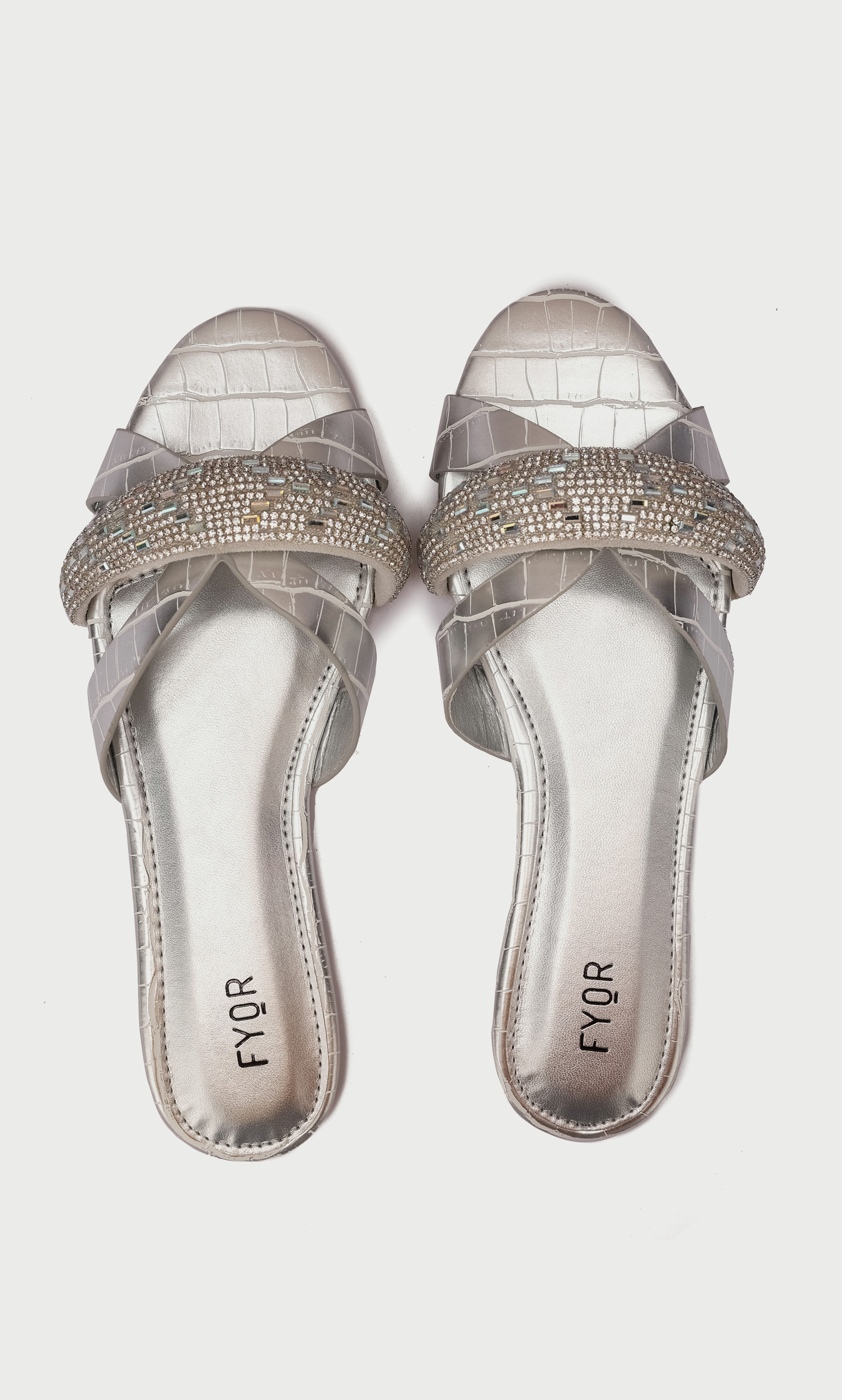 صندل نسائي مسطح مزخرف من فيور  MY 252-women-shoes-sandals-flats-image-12