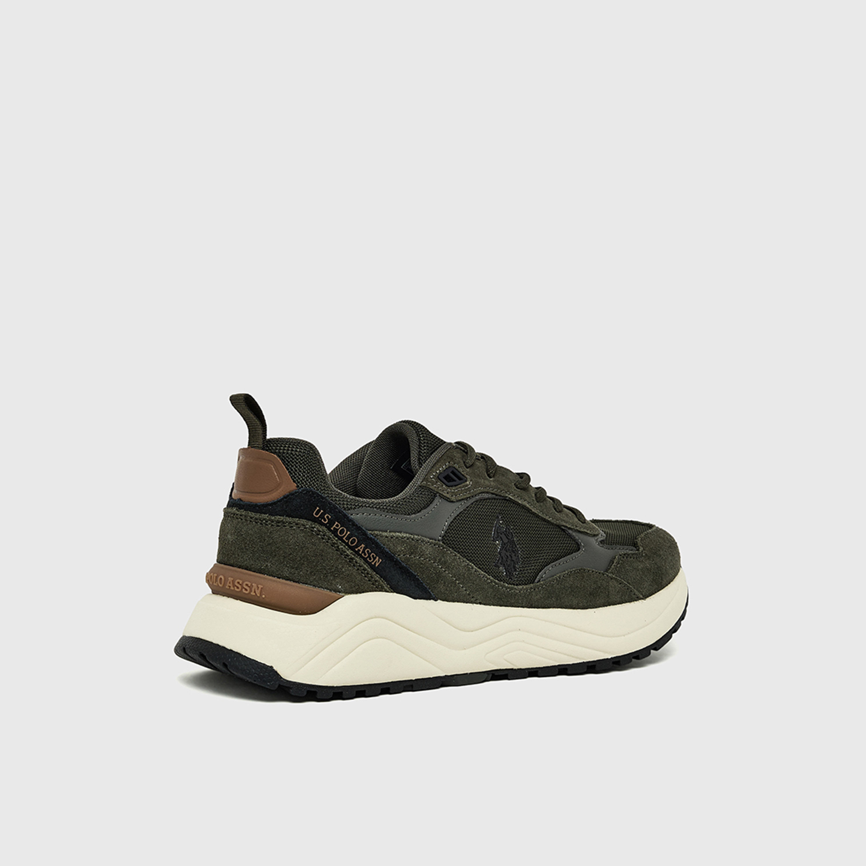 Us Polo Men's Lace-Up Low Ankle Sneakers | MYELT-GLB-MEN-men-shoes-sneakers-image-3