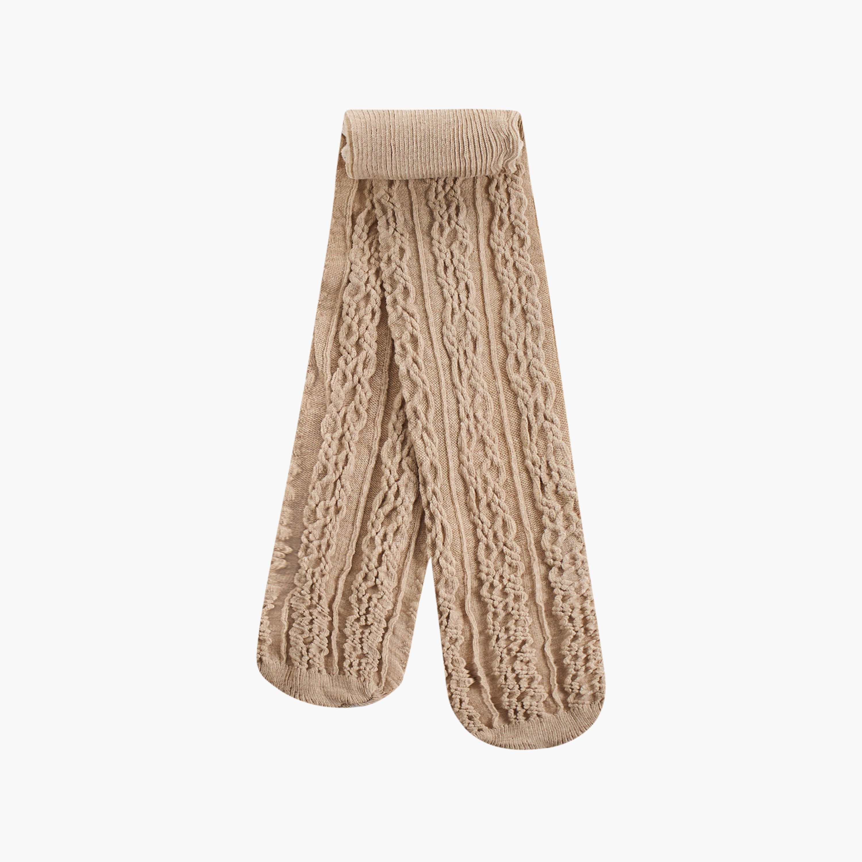 جوارب طويلة بارزة الملمس من ليتل ميسي - طقم من قطعتين-girls-accessories-socks-image-3